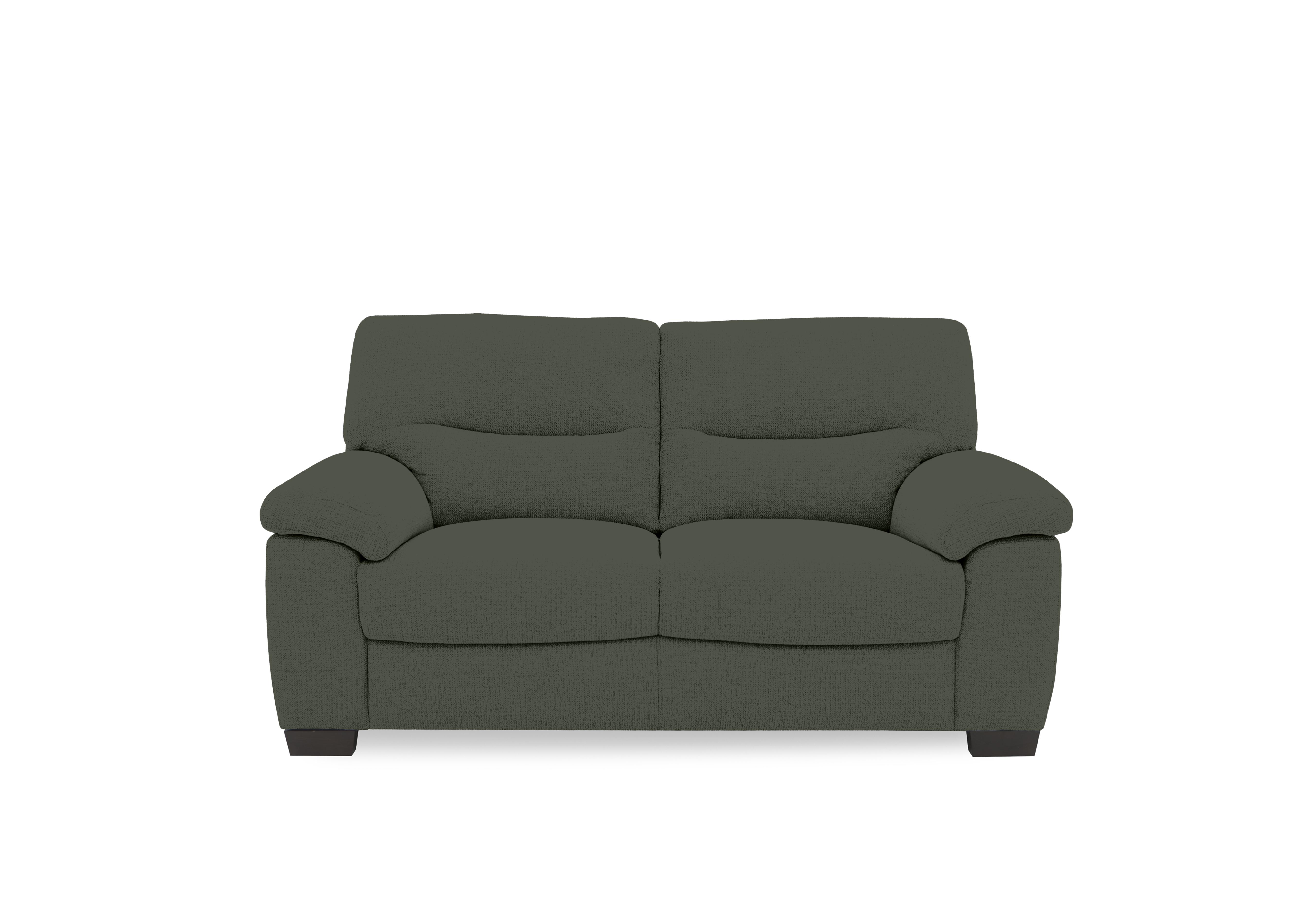 Hetty 2 Seater Fabric Sofa in Fab-Can-R352 Forest Green on Furniture Village