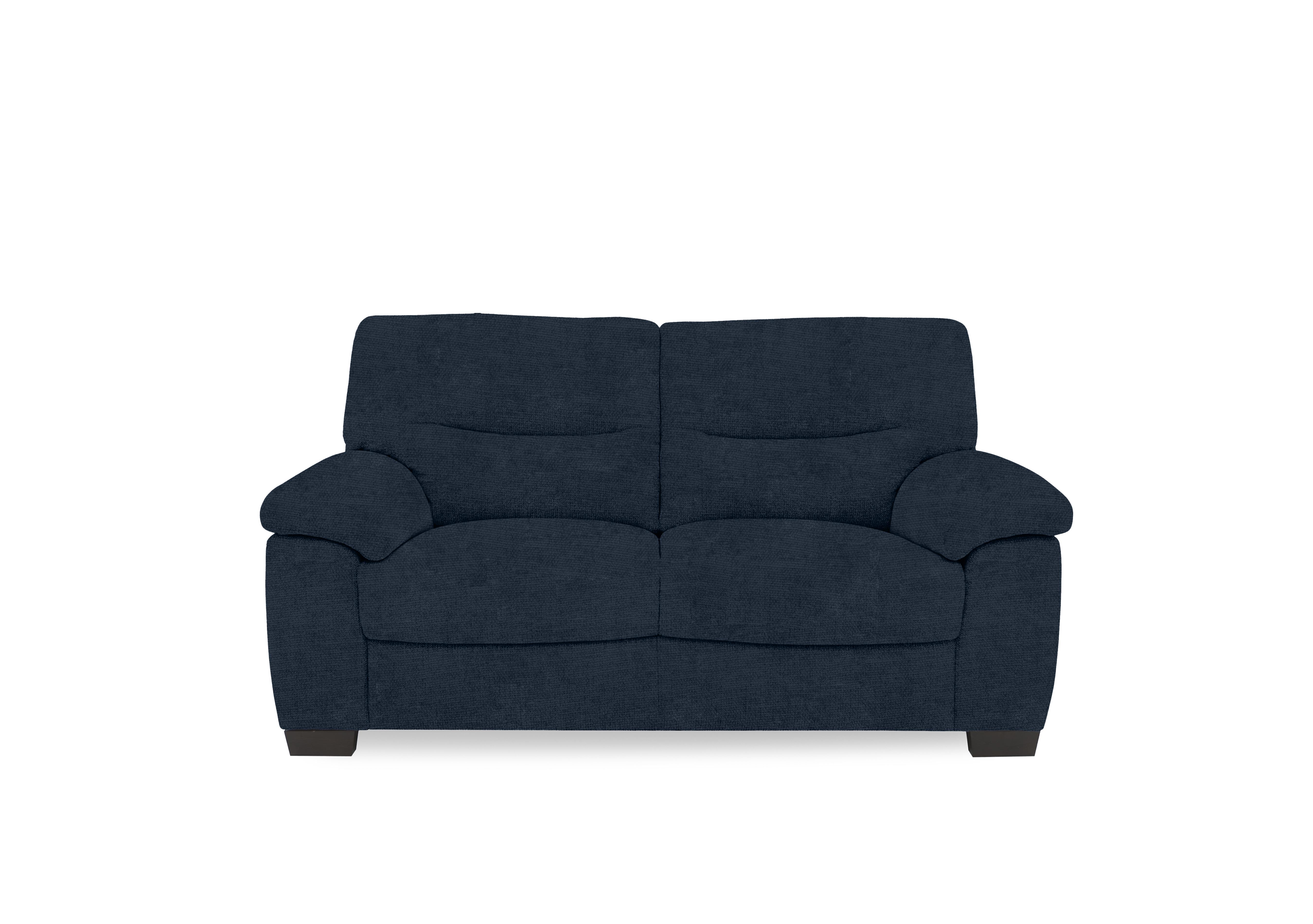 Hetty 2 Seater Fabric Sofa in Fab-Coe-R304 Navy Blue on Furniture Village