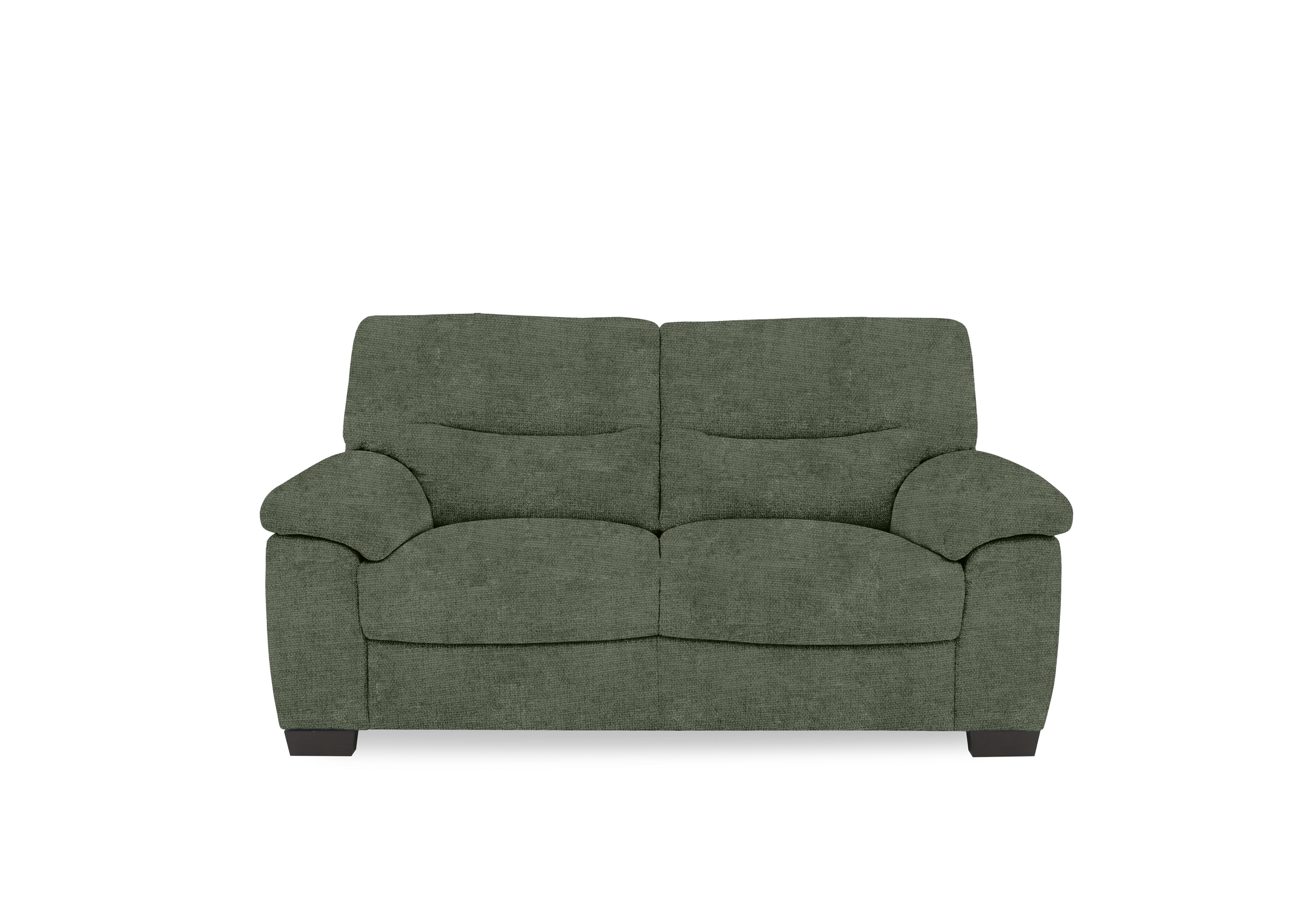Hetty 2 Seater Fabric Sofa in Fab-Coe-R801 Olive Green on Furniture Village