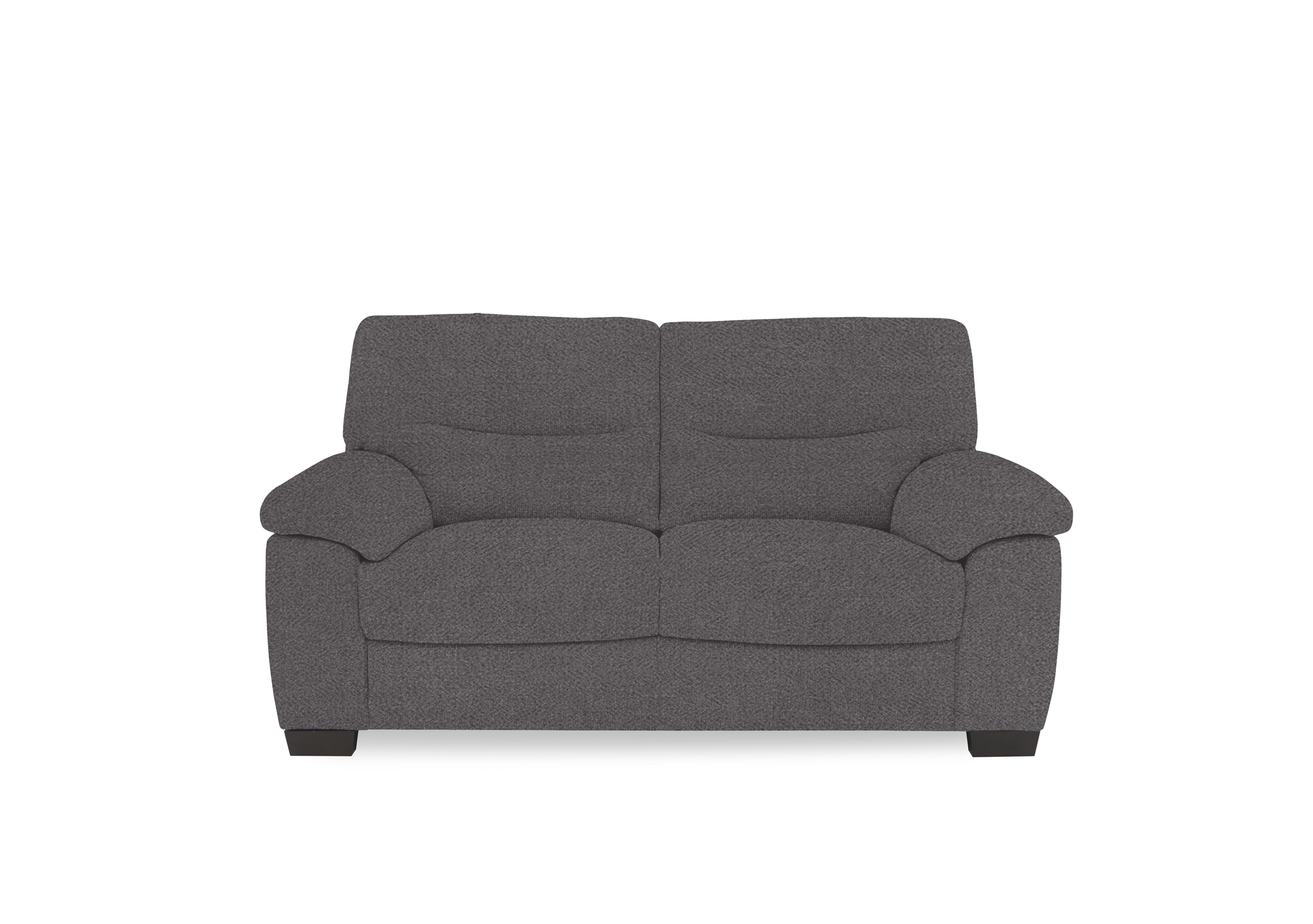 Hetty 2 Seater Fabric Sofa in Fab-Meo-R25 Iron Grey on Furniture Village