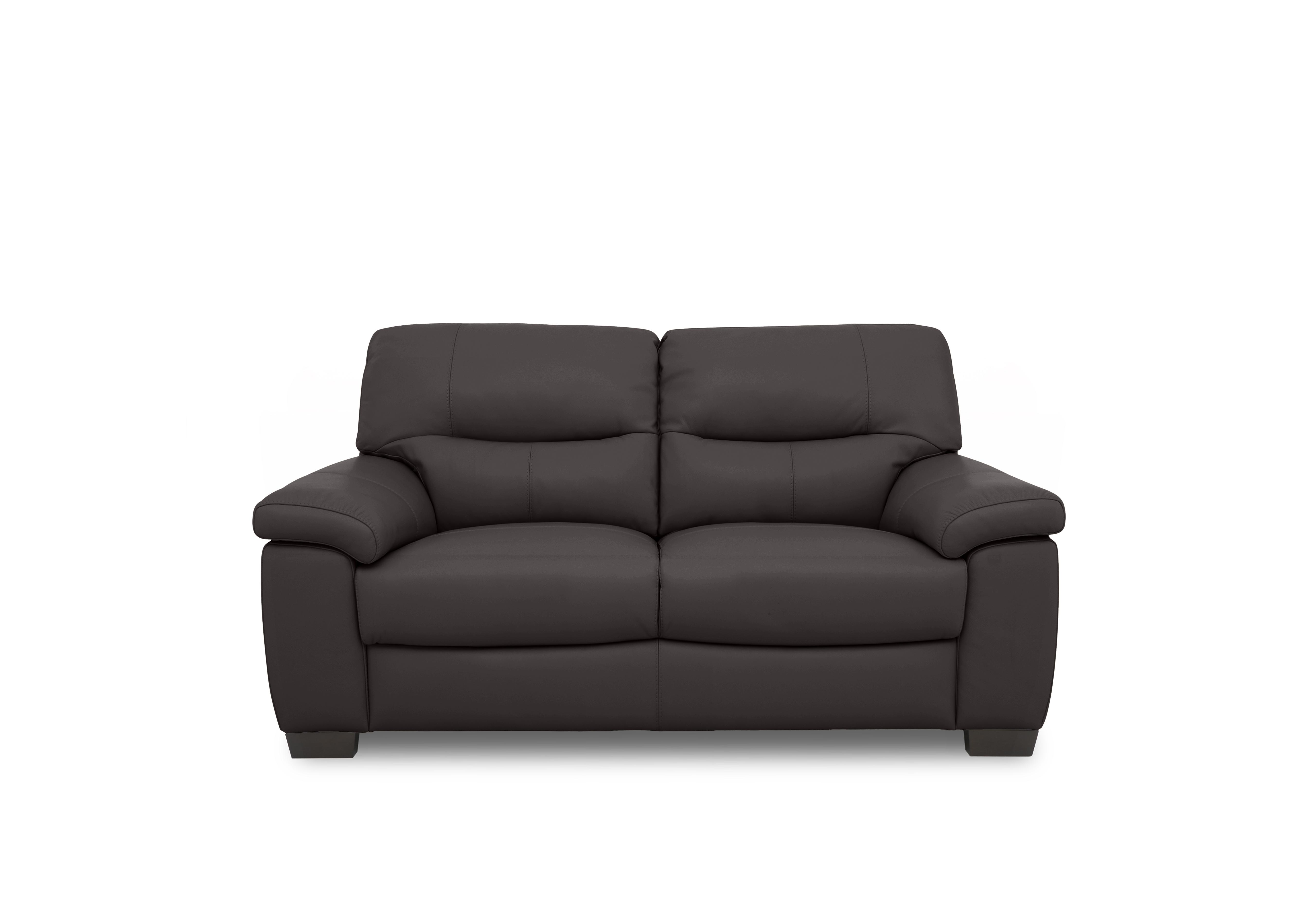 Hetty 2 Seater Leather Sofa in Nc-037c Walnut on Furniture Village