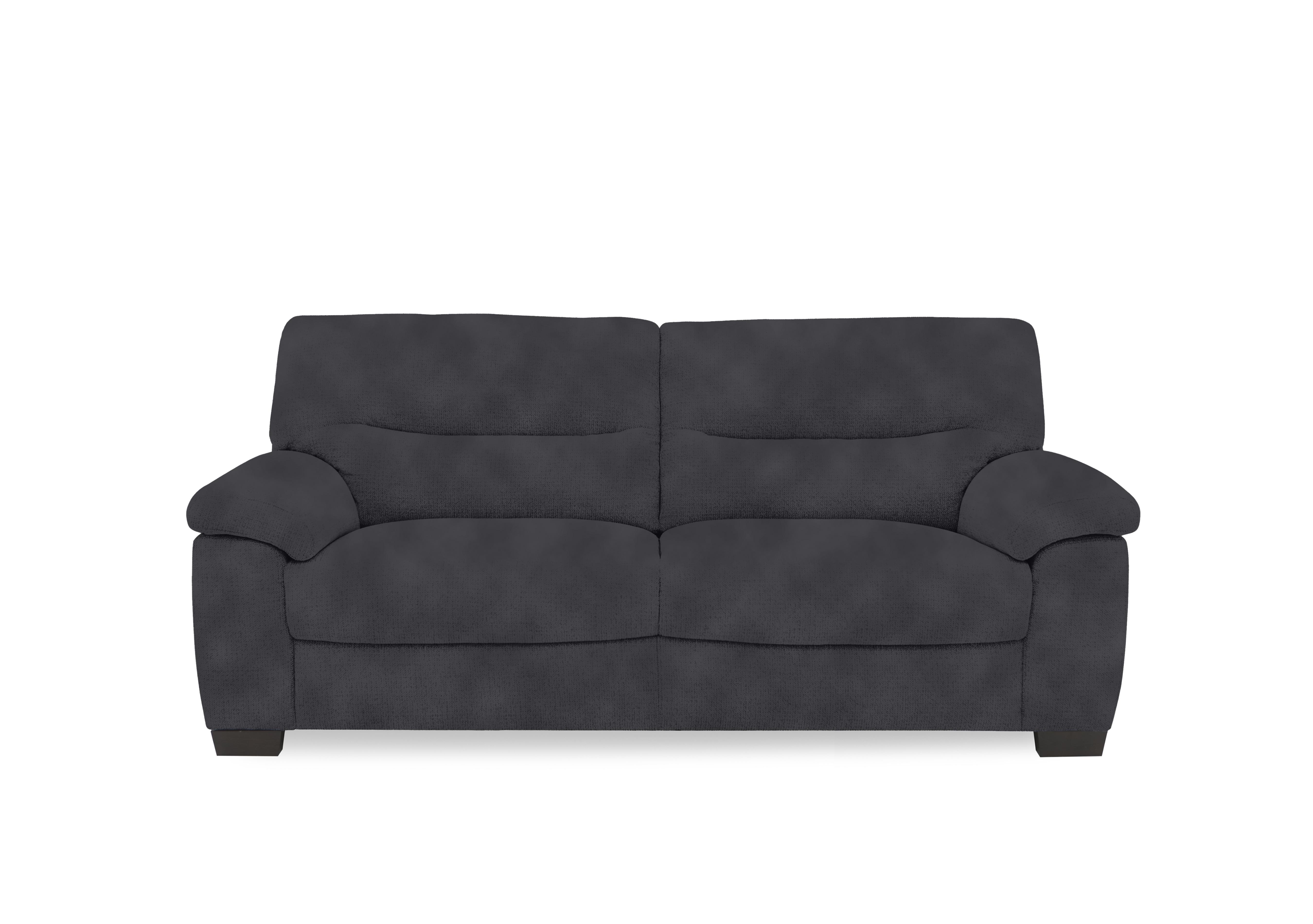 Hetty 3 Seater Fabric Sofa in Bfa-Bey-R23 Charcoal on Furniture Village