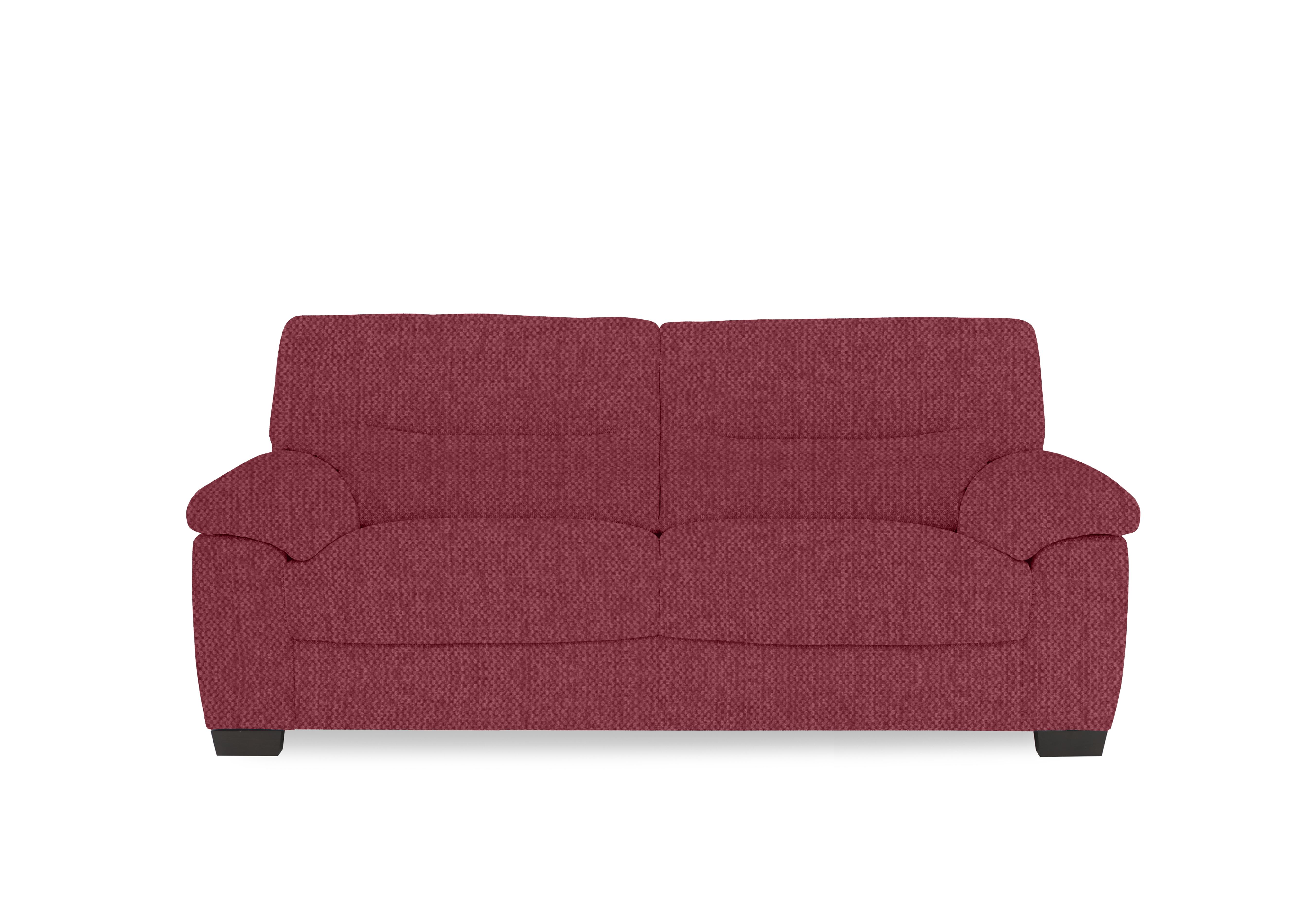 Hetty 3 Seater Fabric Sofa in Fab-Blt-R29 Red on Furniture Village
