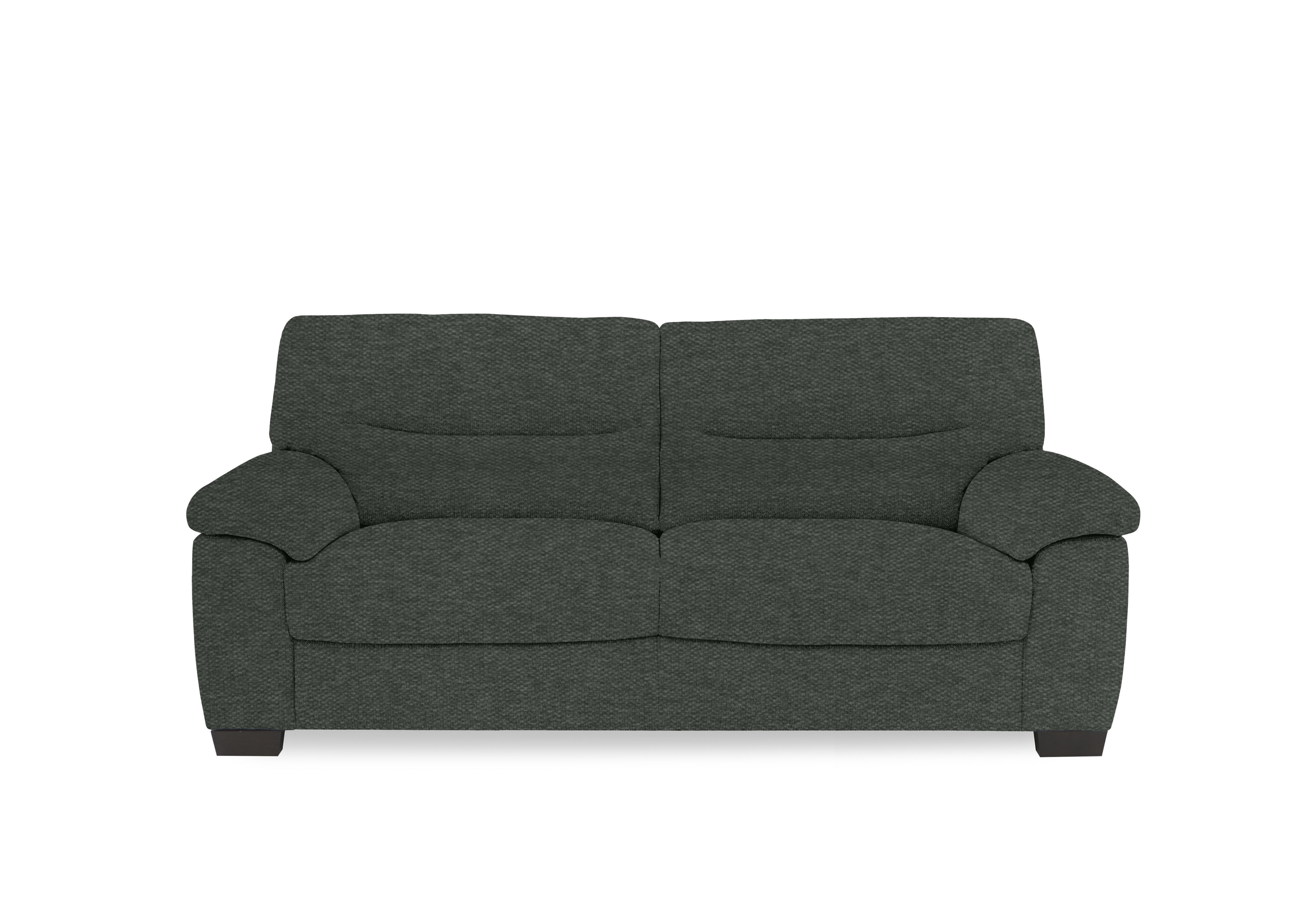 Hetty 3 Seater Fabric Sofa in Fab-Ska-R48 Moss Green on Furniture Village
