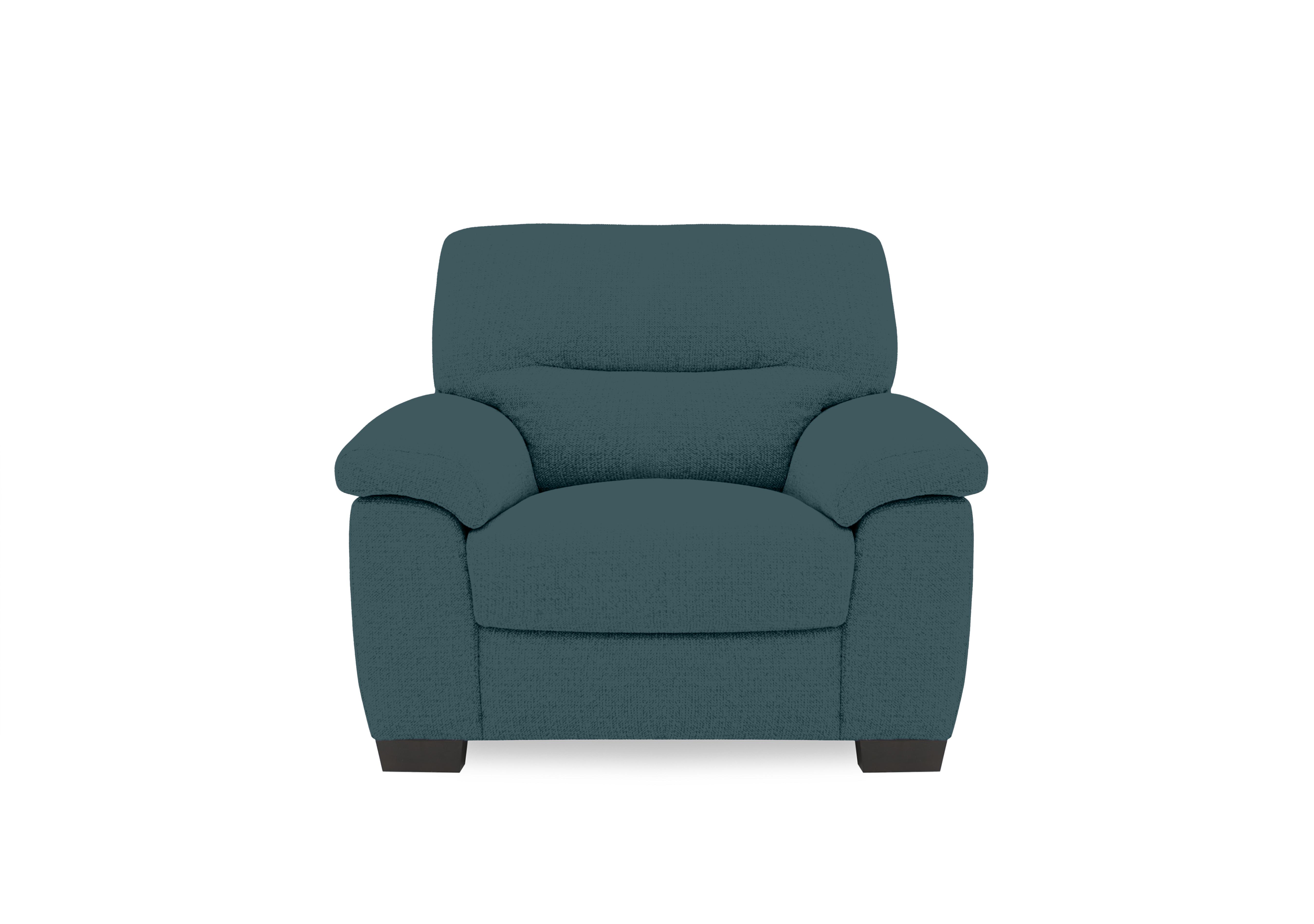 Hetty Fabric Chair in Fab-Can-R340 Peacock on Furniture Village