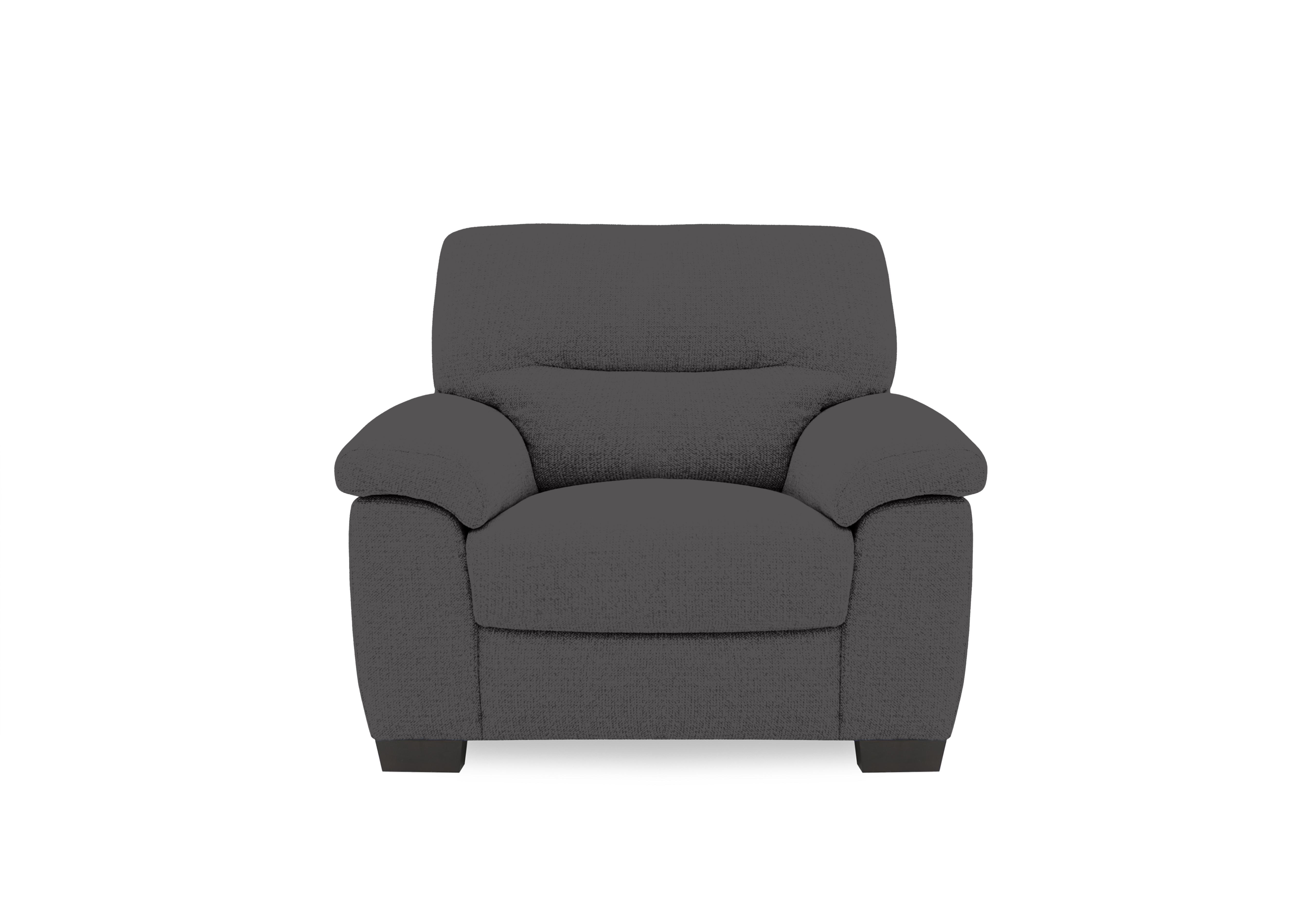 Hetty Fabric Chair in Fab-Can-R456 Anthracite on Furniture Village