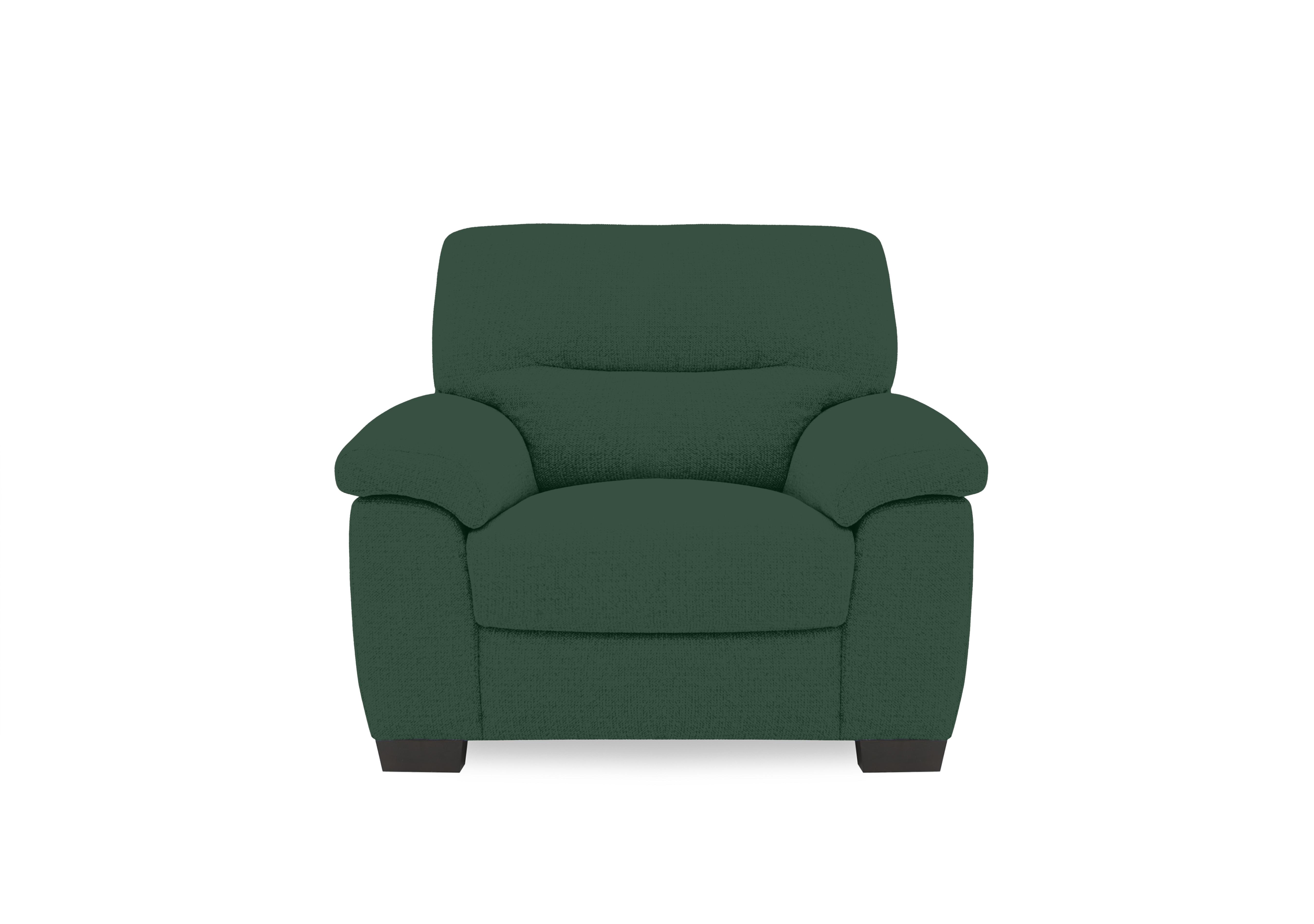 Hetty Fabric Chair in Fab-Meg-R37 Emerald Green on Furniture Village