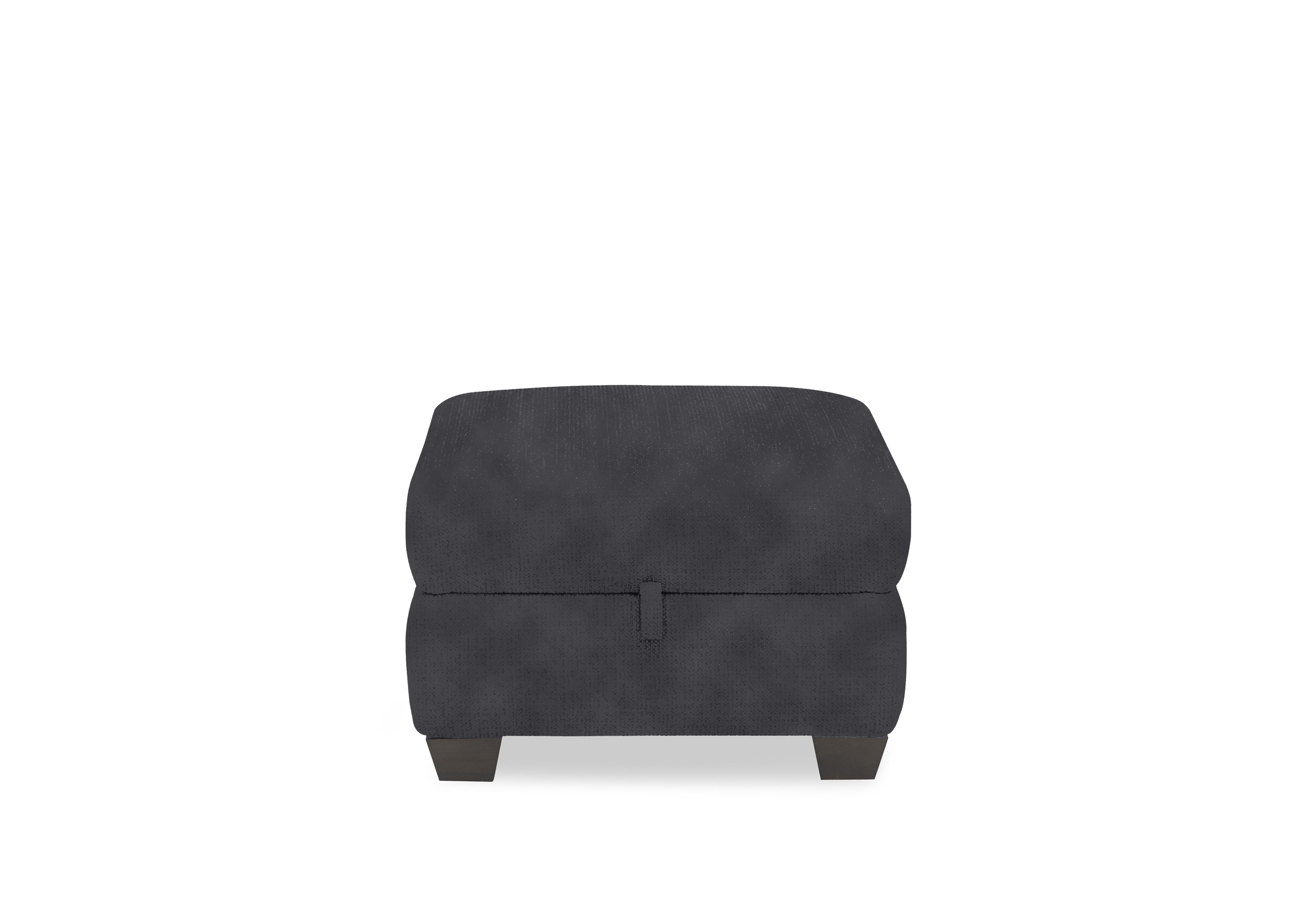 Hetty Fabric Storage Footstool in Bfa-Bey-R23 Charcoal on Furniture Village