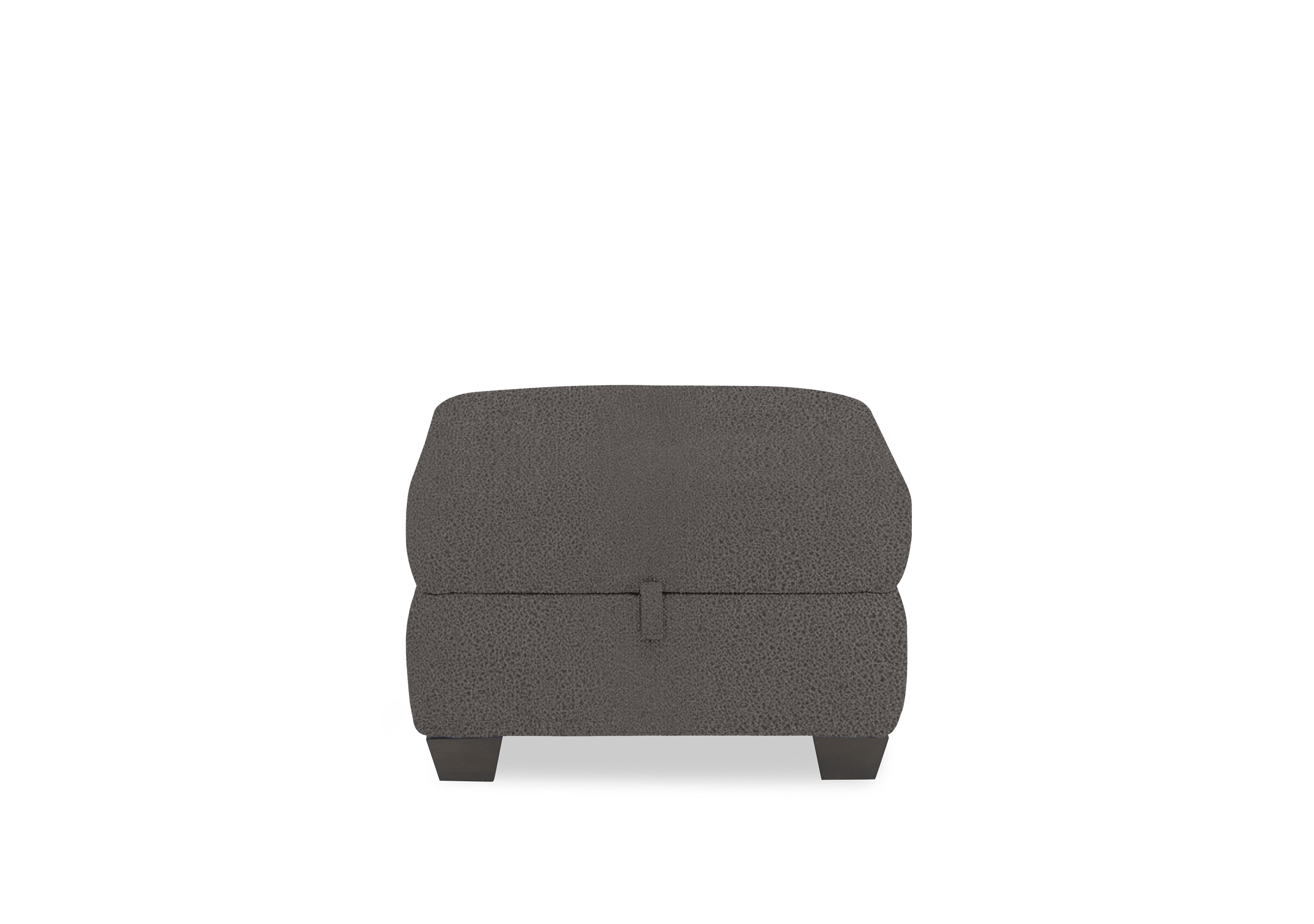 Hetty Fabric Storage Footstool in Bfa-Blj-R16 Grey on Furniture Village
