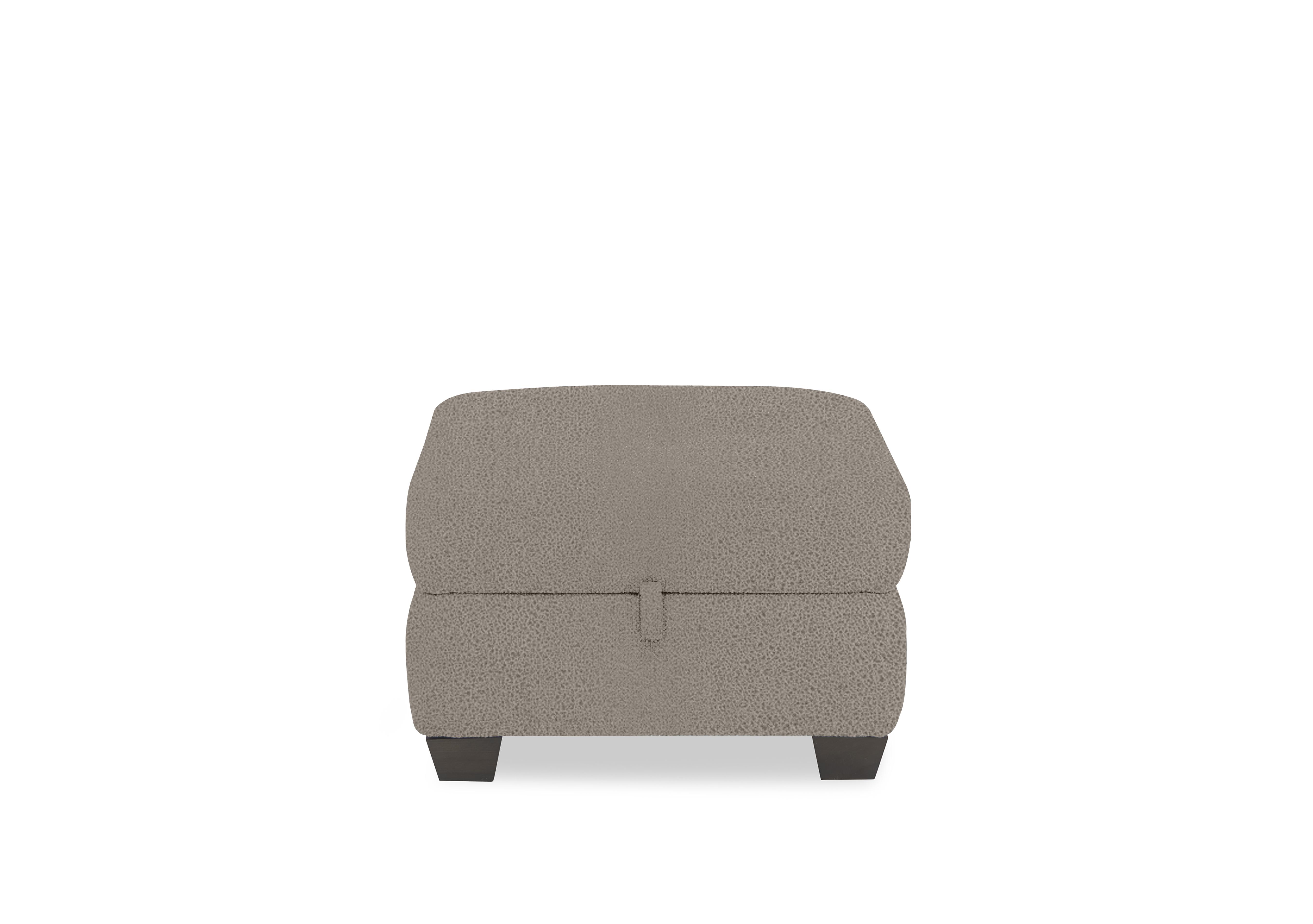 Hetty Fabric Storage Footstool in Bfa-Blj-R946 Silver on Furniture Village