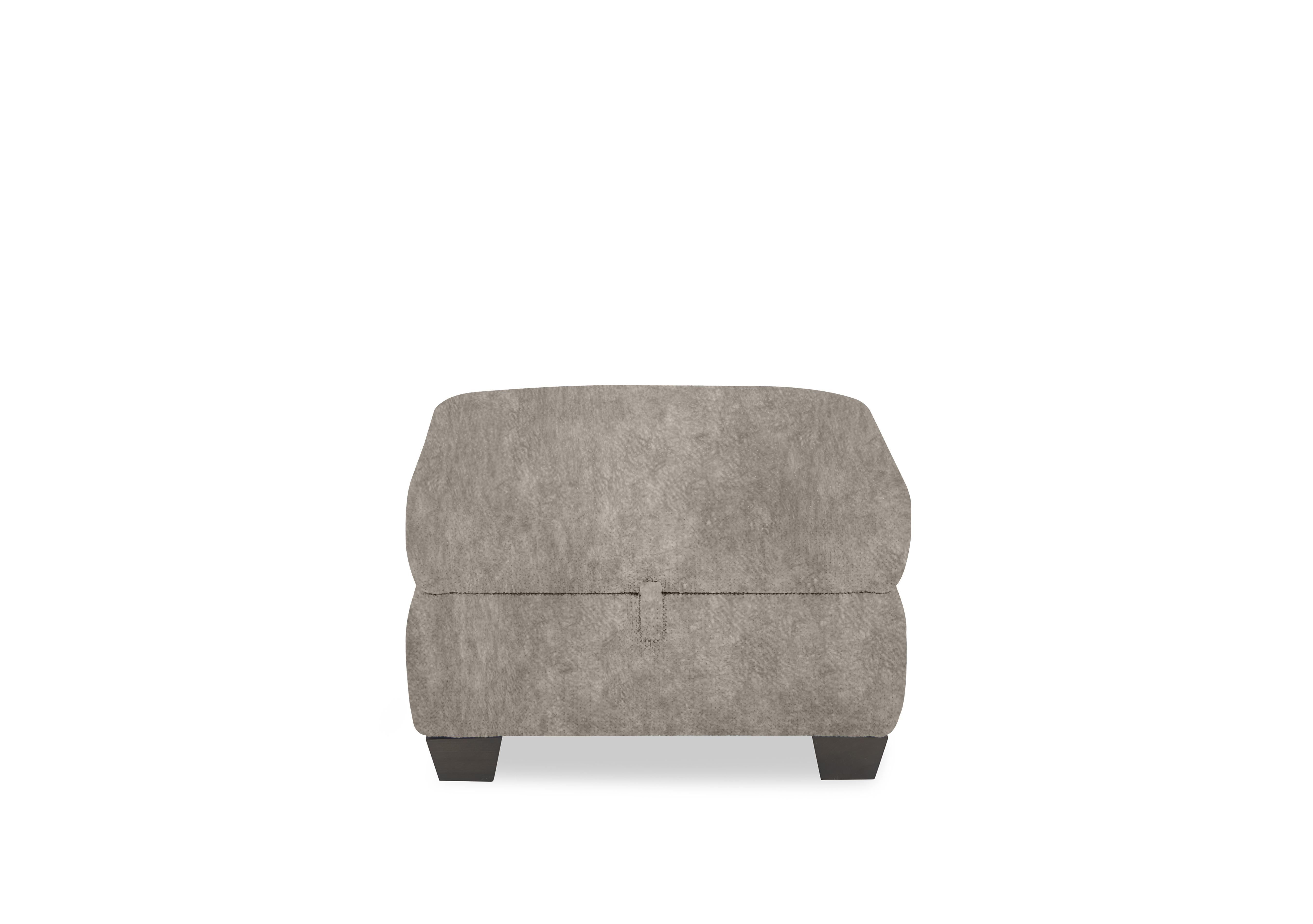 Hetty Fabric Storage Footstool in Bfa-Bnn-R29 Mink on Furniture Village