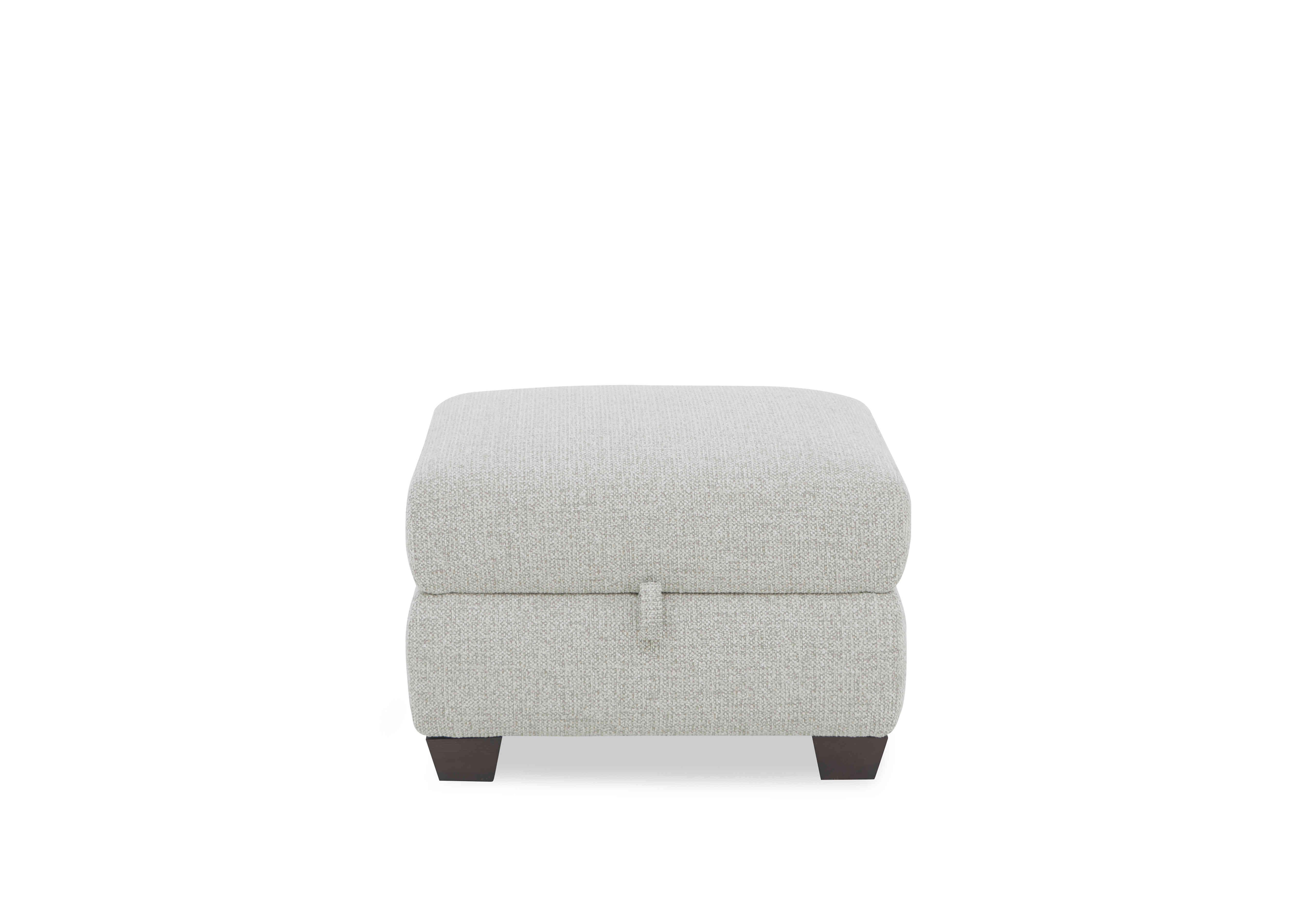Hetty Fabric Storage Footstool in Fab-Mil-R104 Oyster on Furniture Village