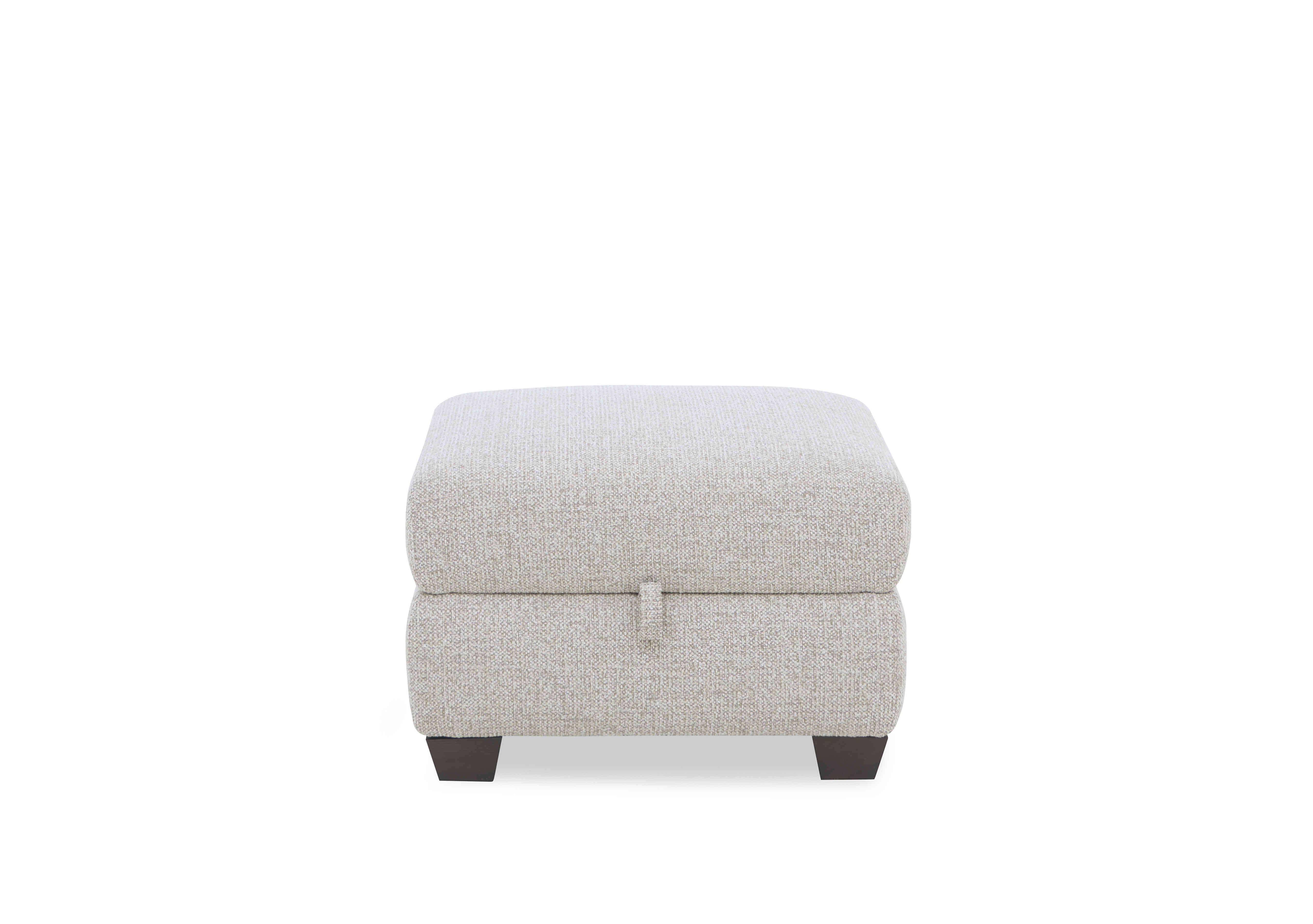 Hetty Fabric Storage Footstool in Fab-Mil-R120 Mink on Furniture Village
