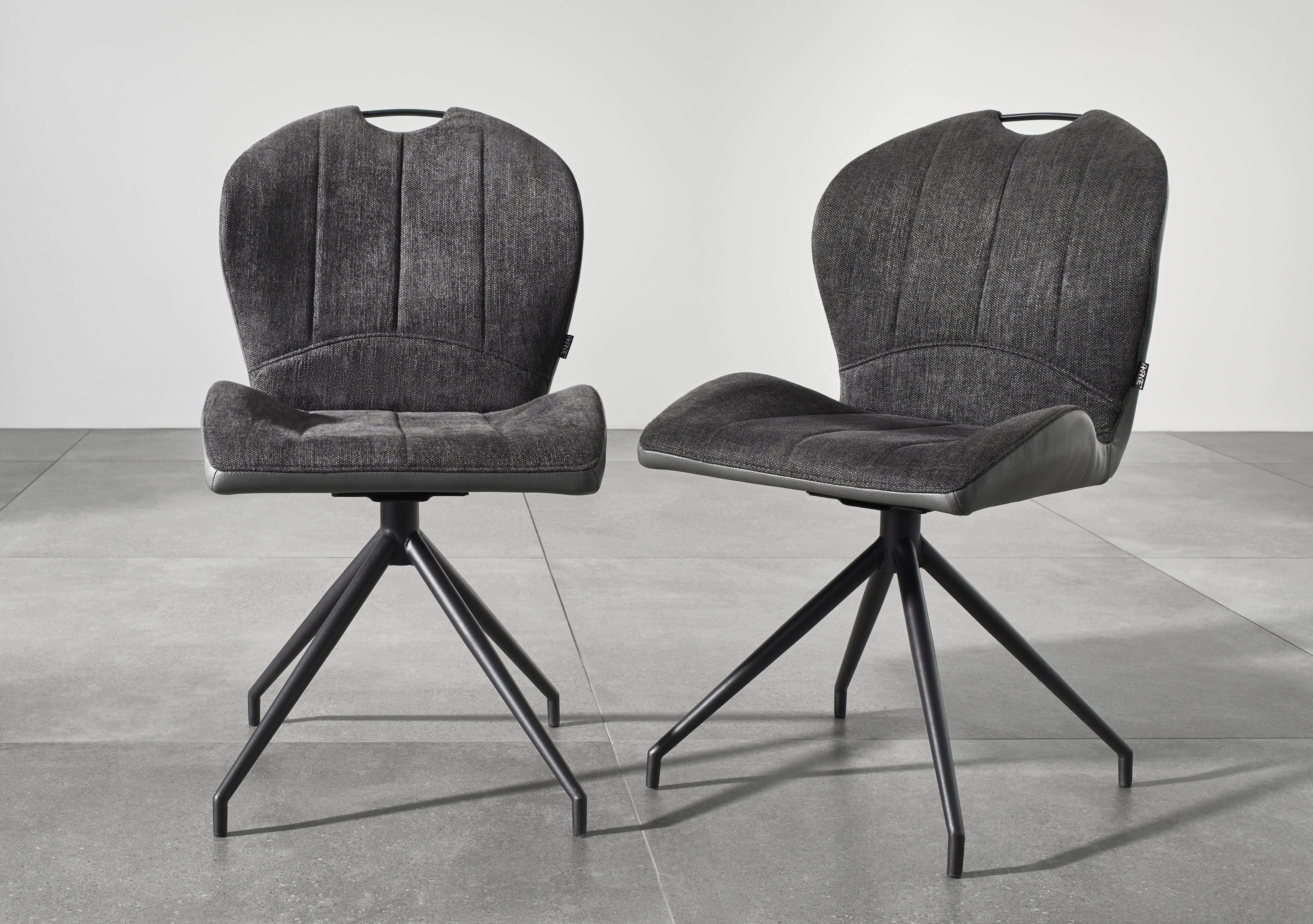 Raul Set of 6 Swivel Dining Chairs in  on Furniture Village