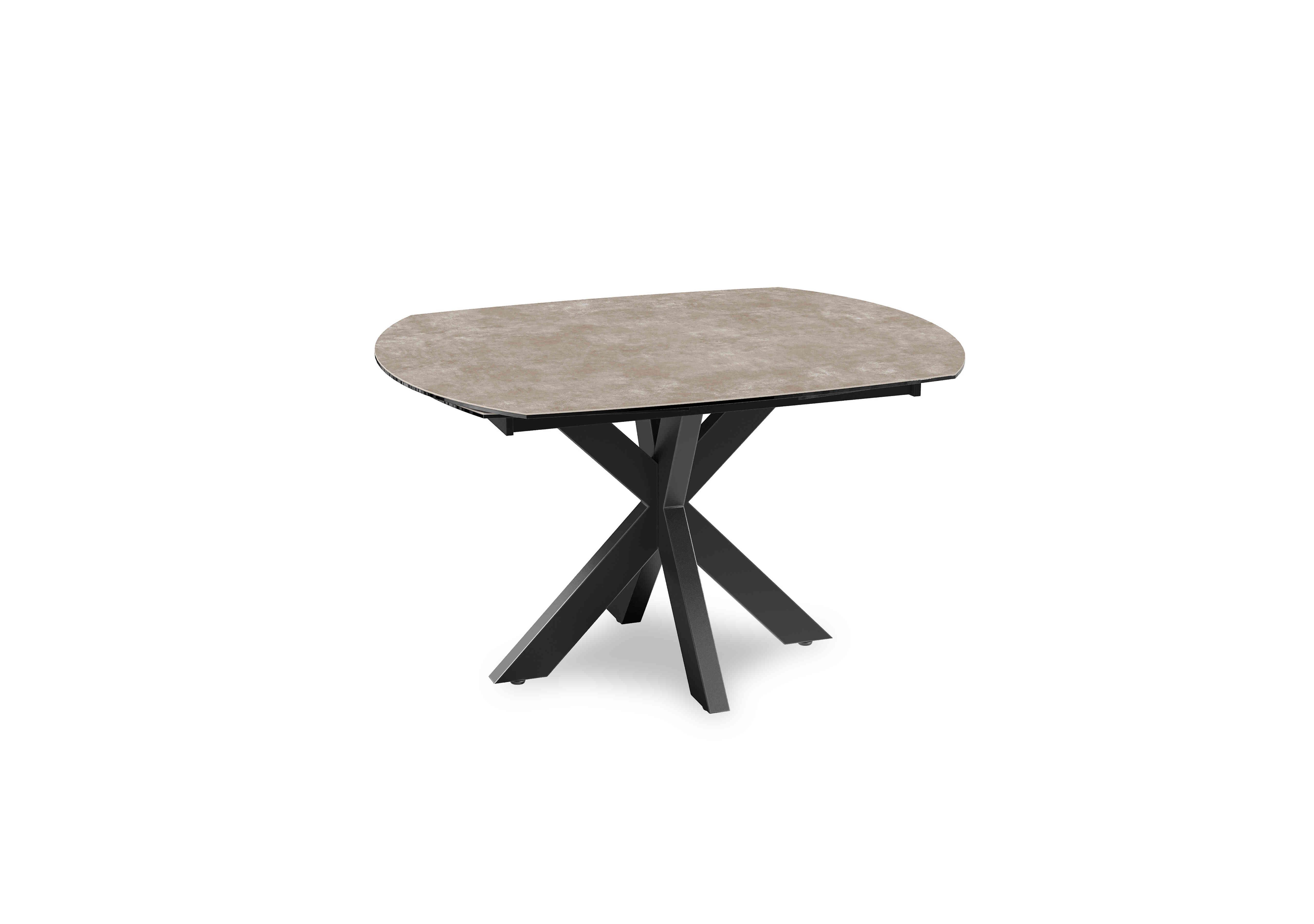 Raul Swivel Extending Dining Table in Argile on Furniture Village