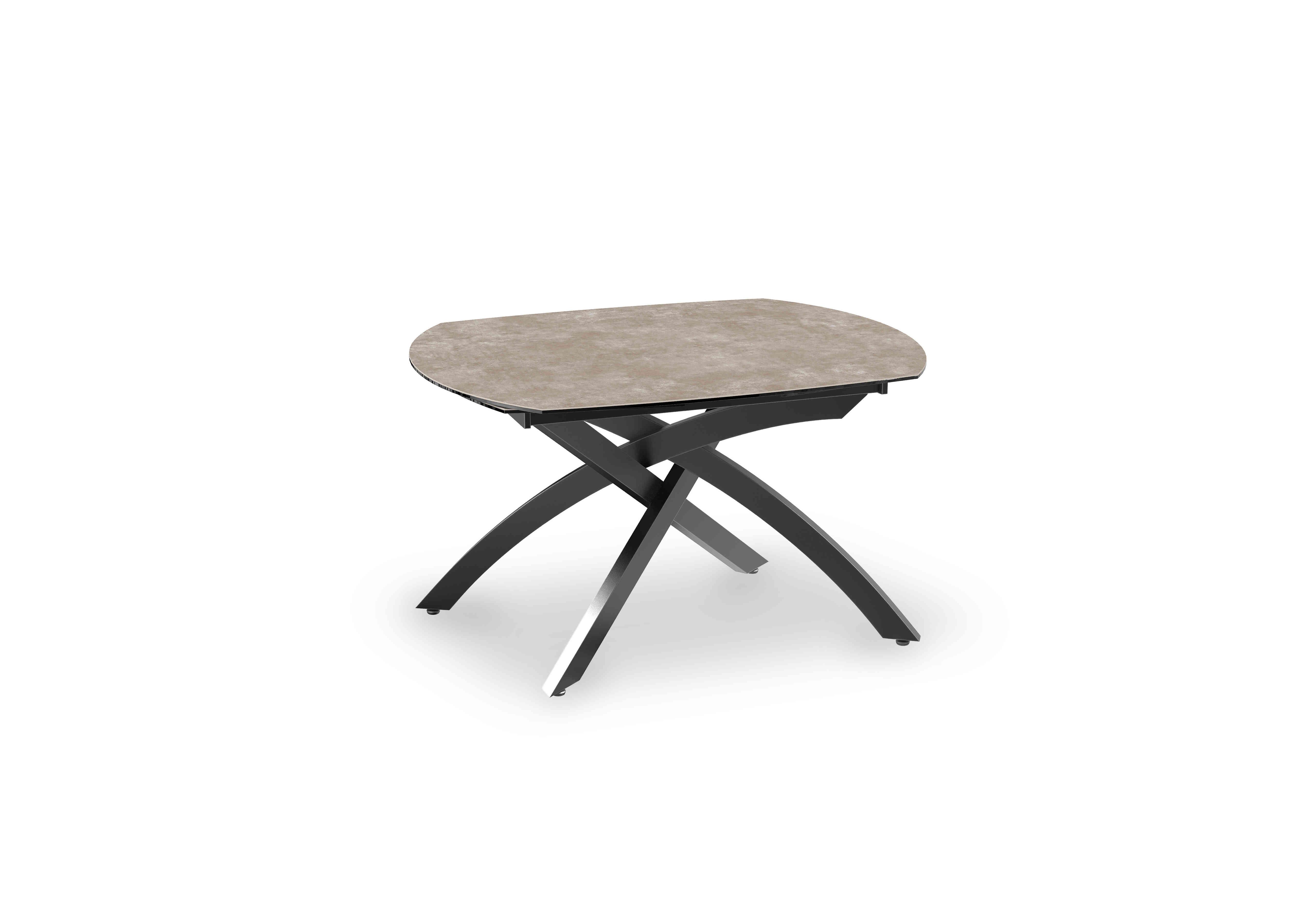 Rafa Swivel Extending Dining Table in Argile on Furniture Village