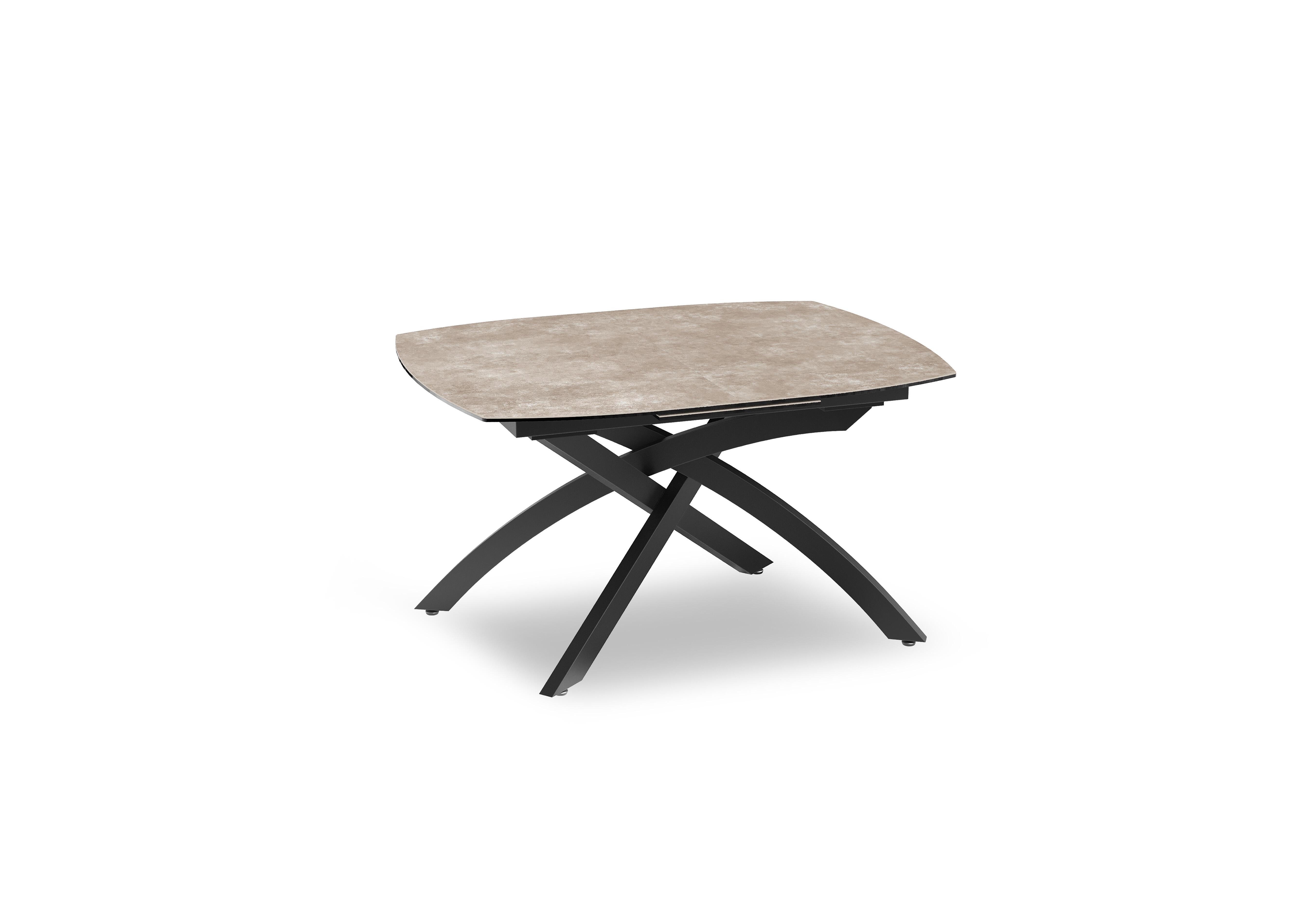 Rafa Pop-up Extending Dining Table in Argile on Furniture Village