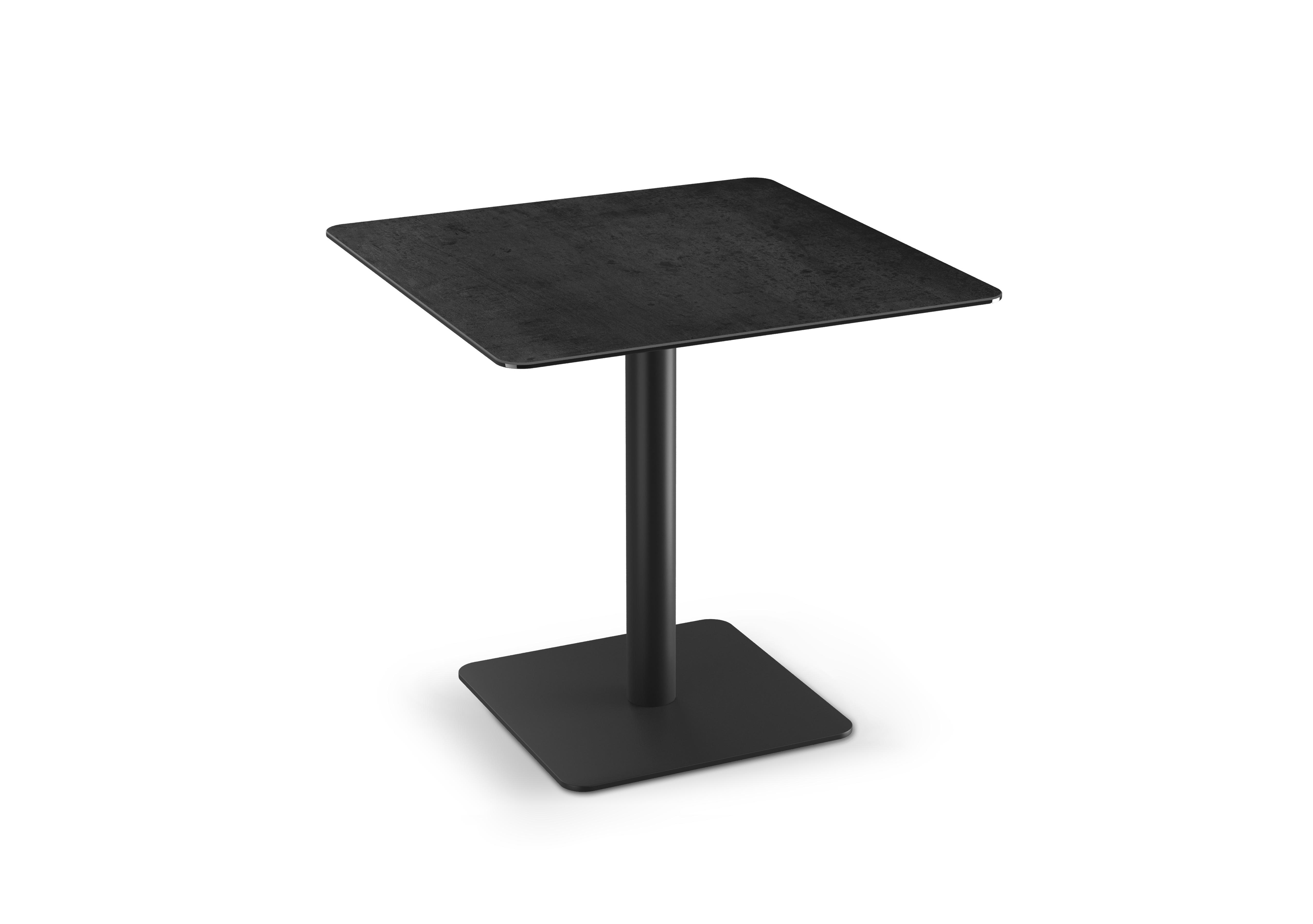 Pique Square Dining Table in Titanium on Furniture Village