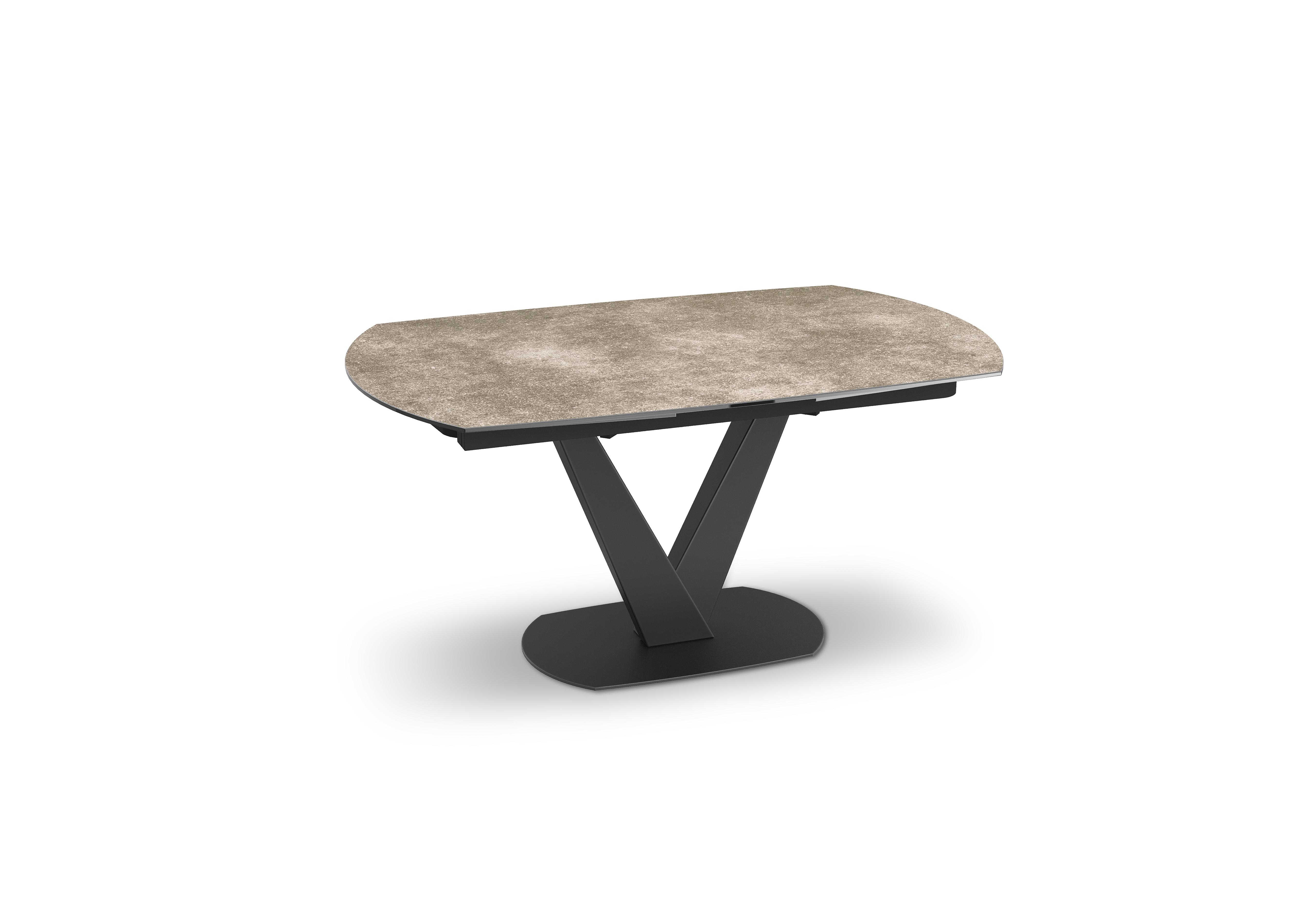 Julio Swivel Extending Dining Table in Argile on Furniture Village