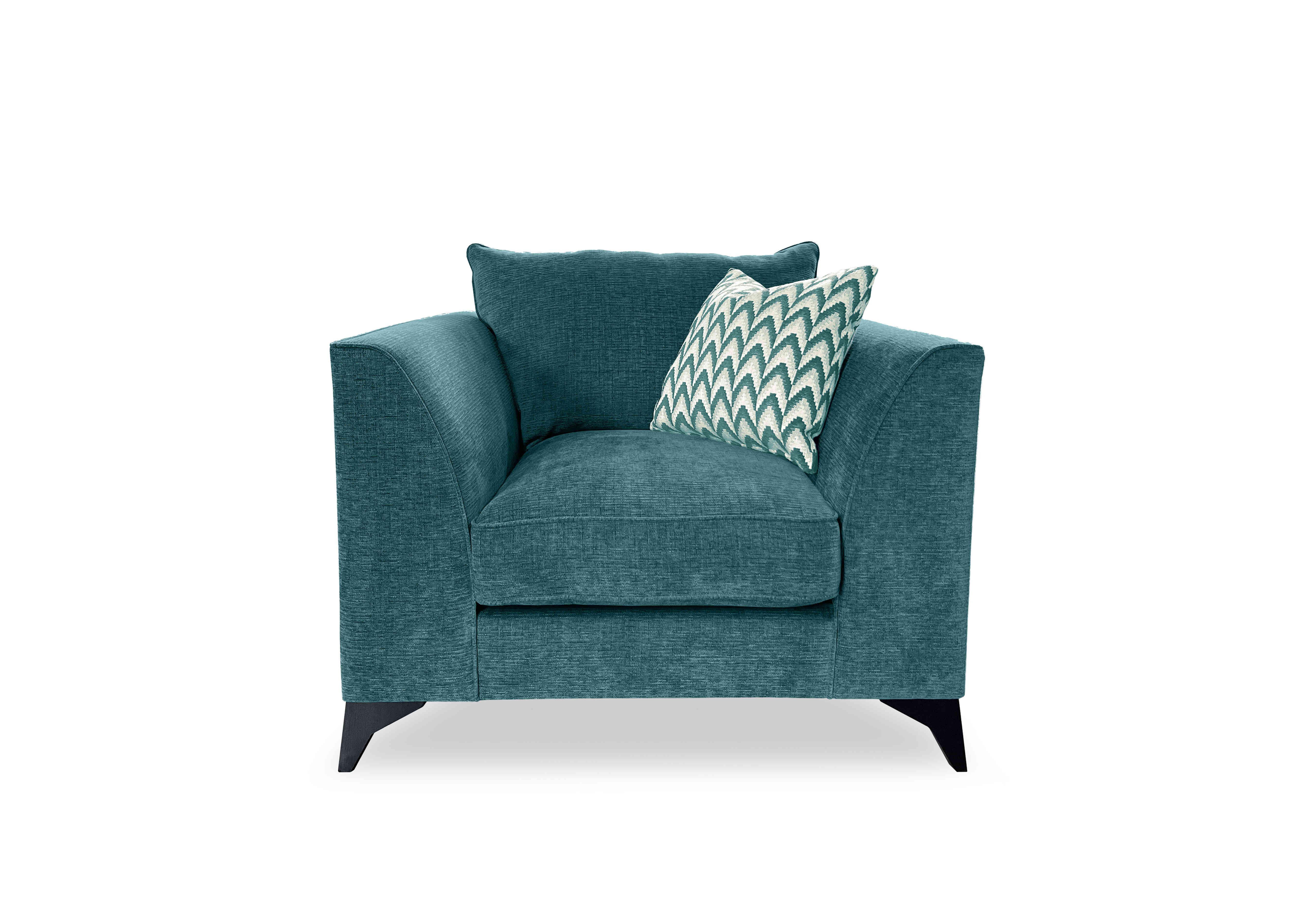 Horizon Armchair in Polaris Teal We on Furniture Village