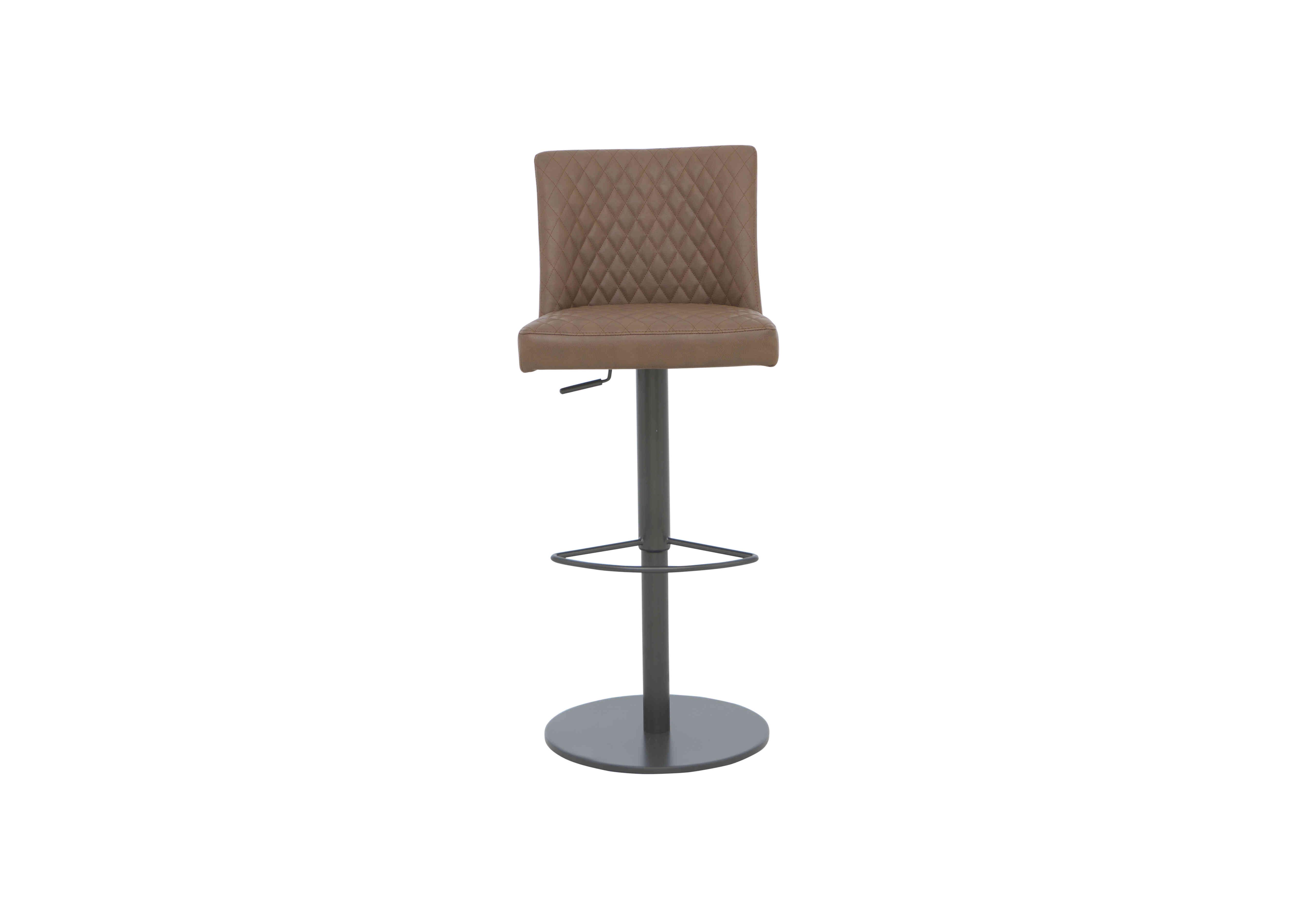 Earth Swivel Bar Stool in Tan on Furniture Village