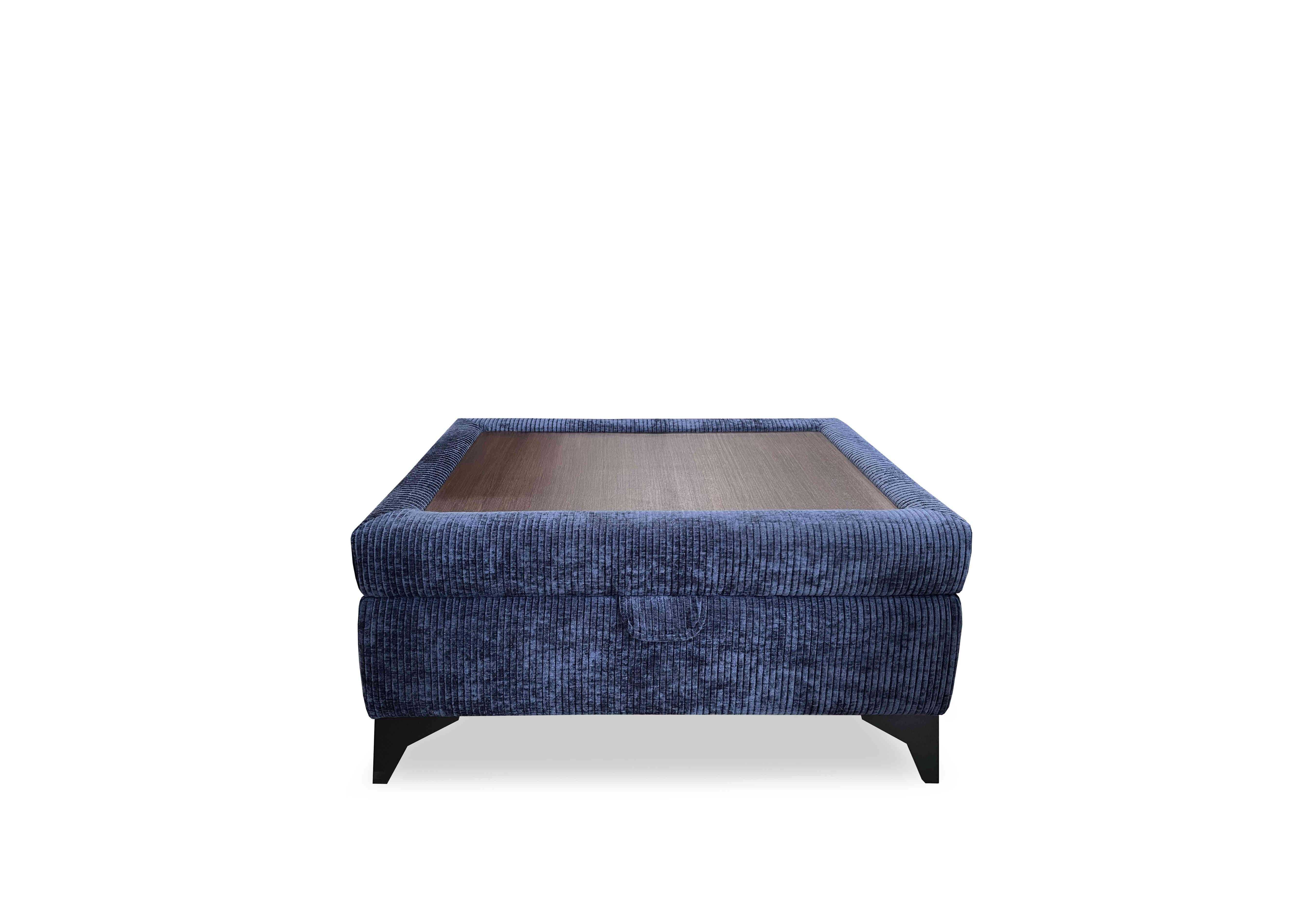 Horizon Coffee Table Storage Stool in Regent Midnight We on Furniture Village