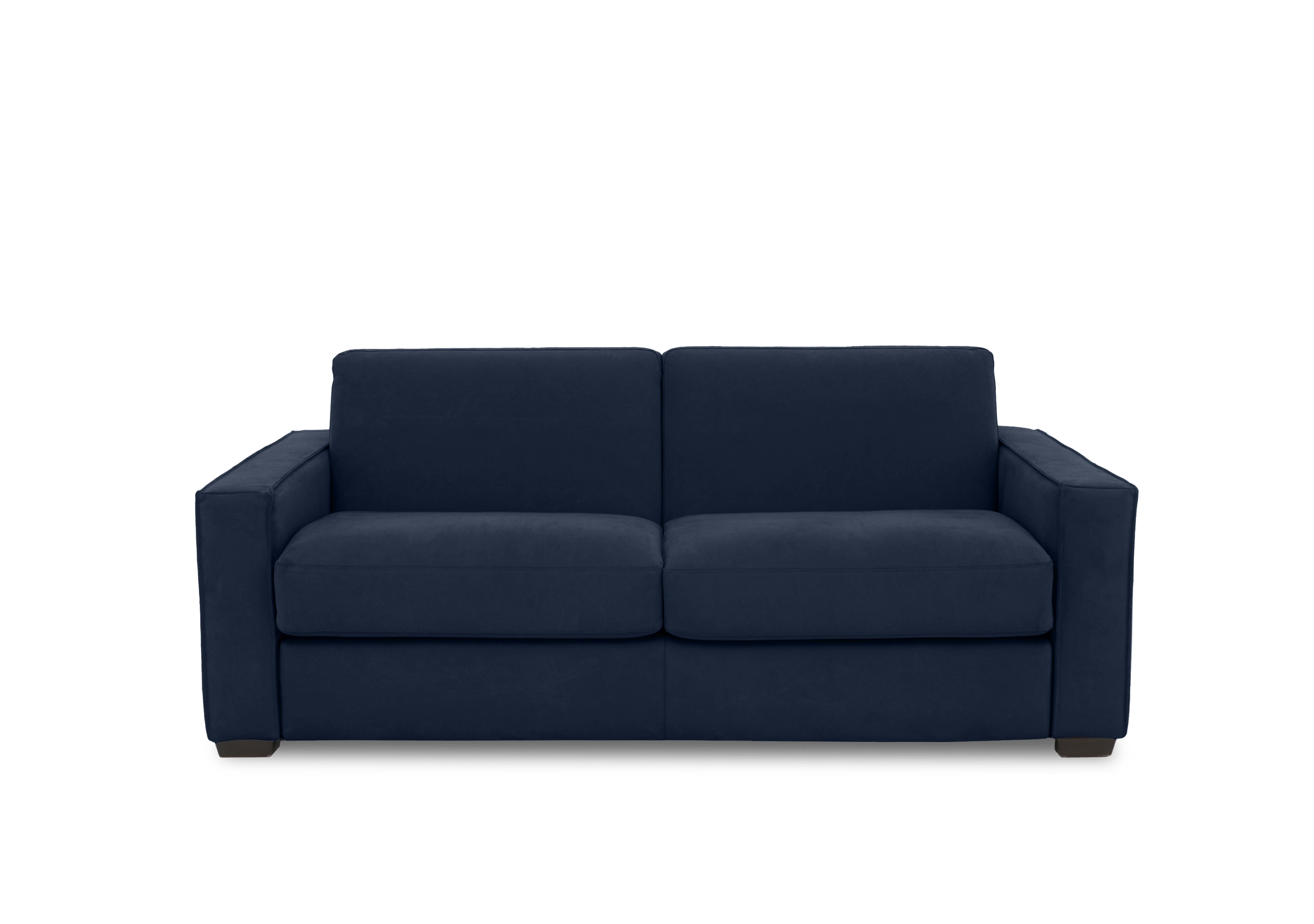 Parma 3 Seater Fabric Power Sofa Bed in Fab-Can-R330 Steel Blue on Furniture Village