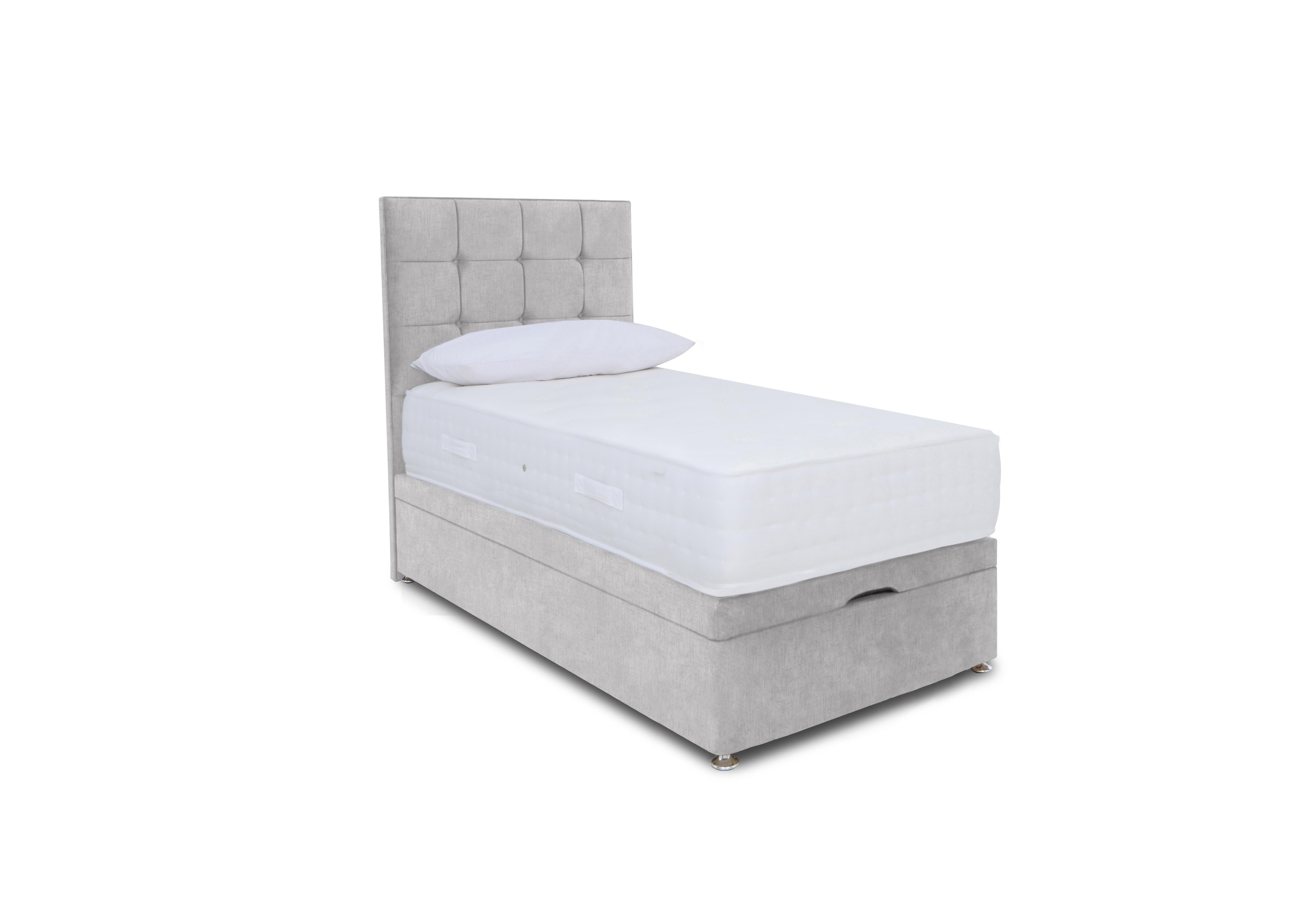 Ortho 2000 Manual End Ottoman Divan Set in Lace Dolphin on Furniture Village