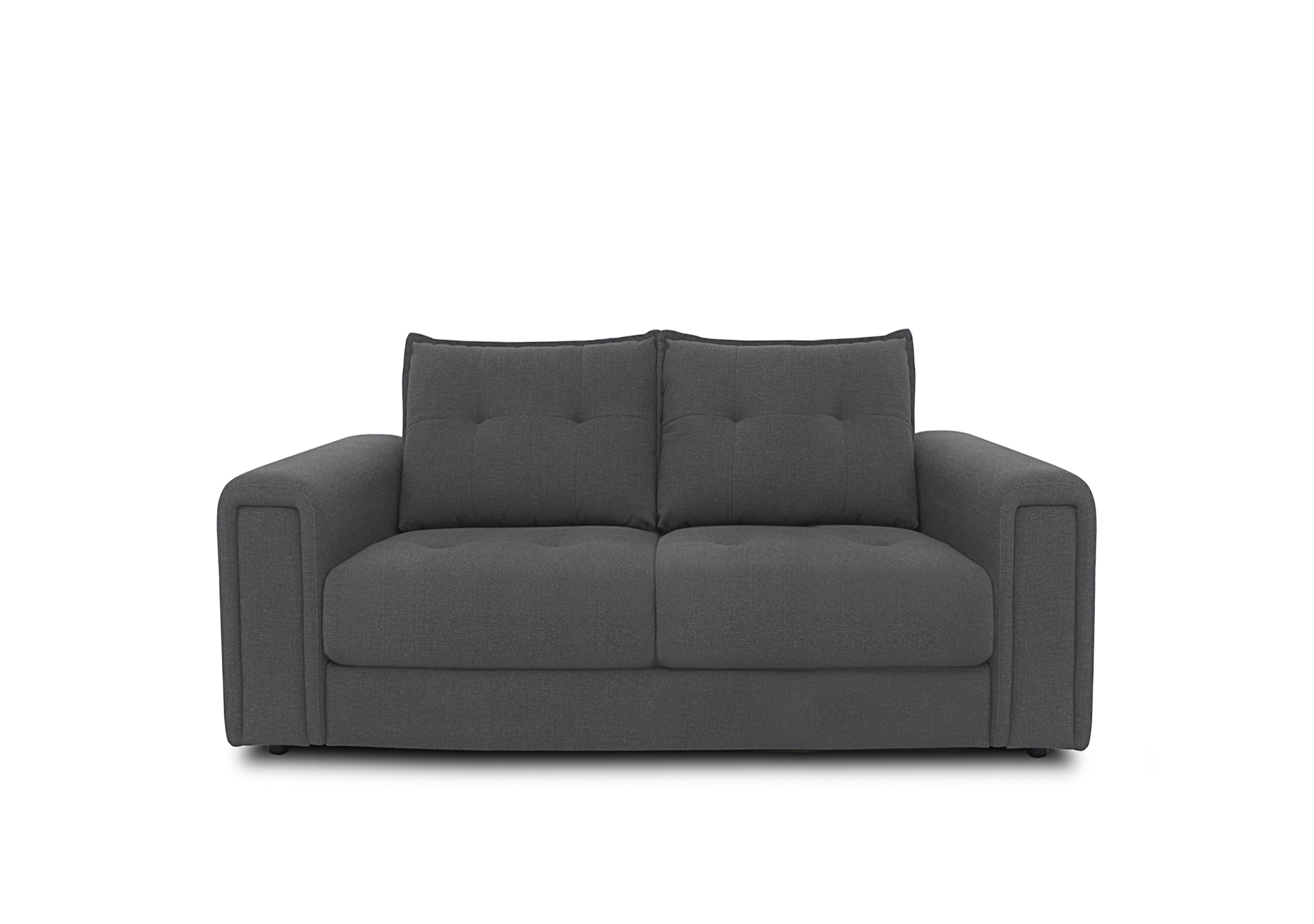 Goliath 2 Seater Fabric Sofa with Storage Drawers in Oxford 94029 Storm on Furniture Village