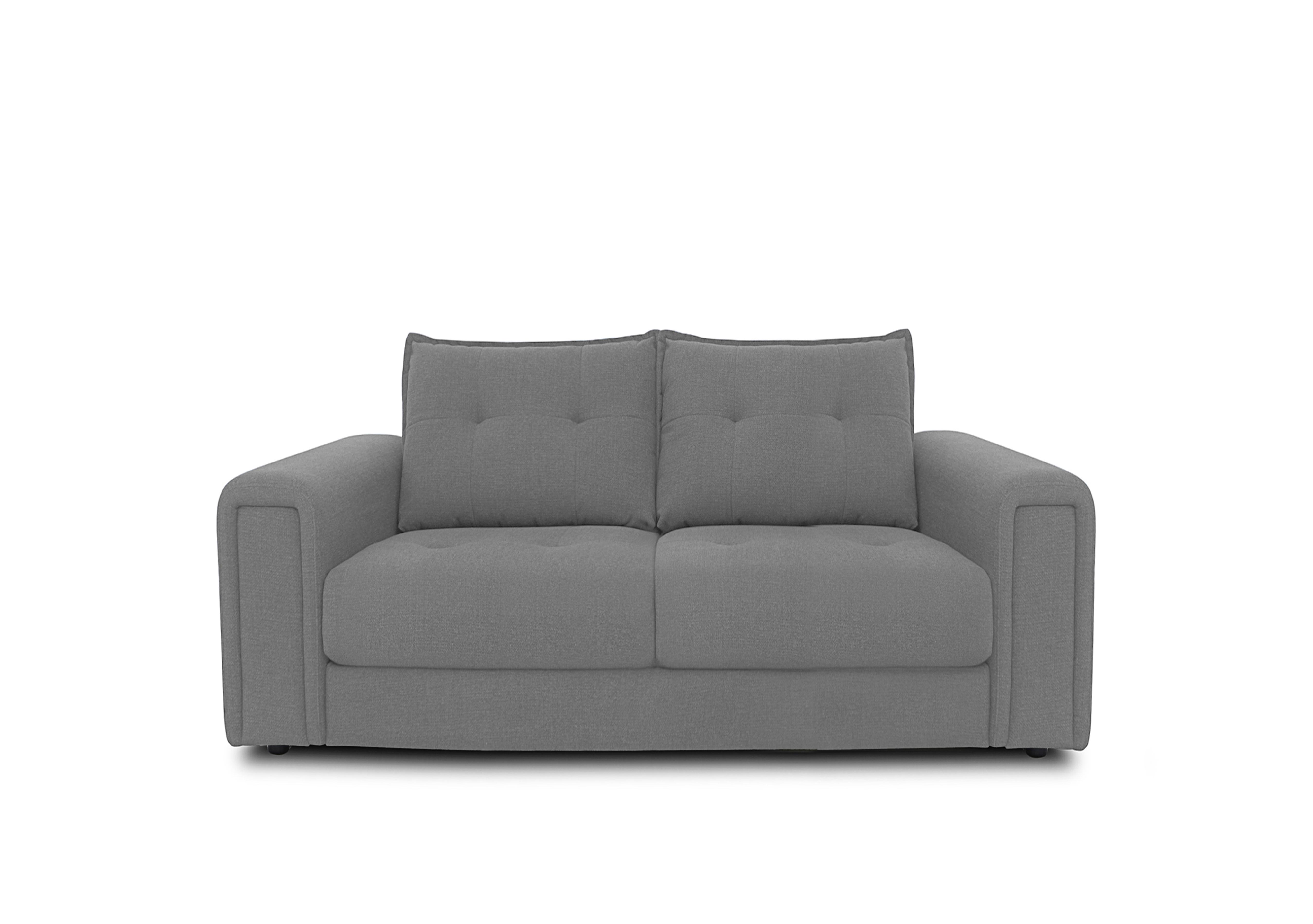 Goliath 2 Seater Fabric Sofa with Storage Drawers in Oxford 94030 Smoke on Furniture Village