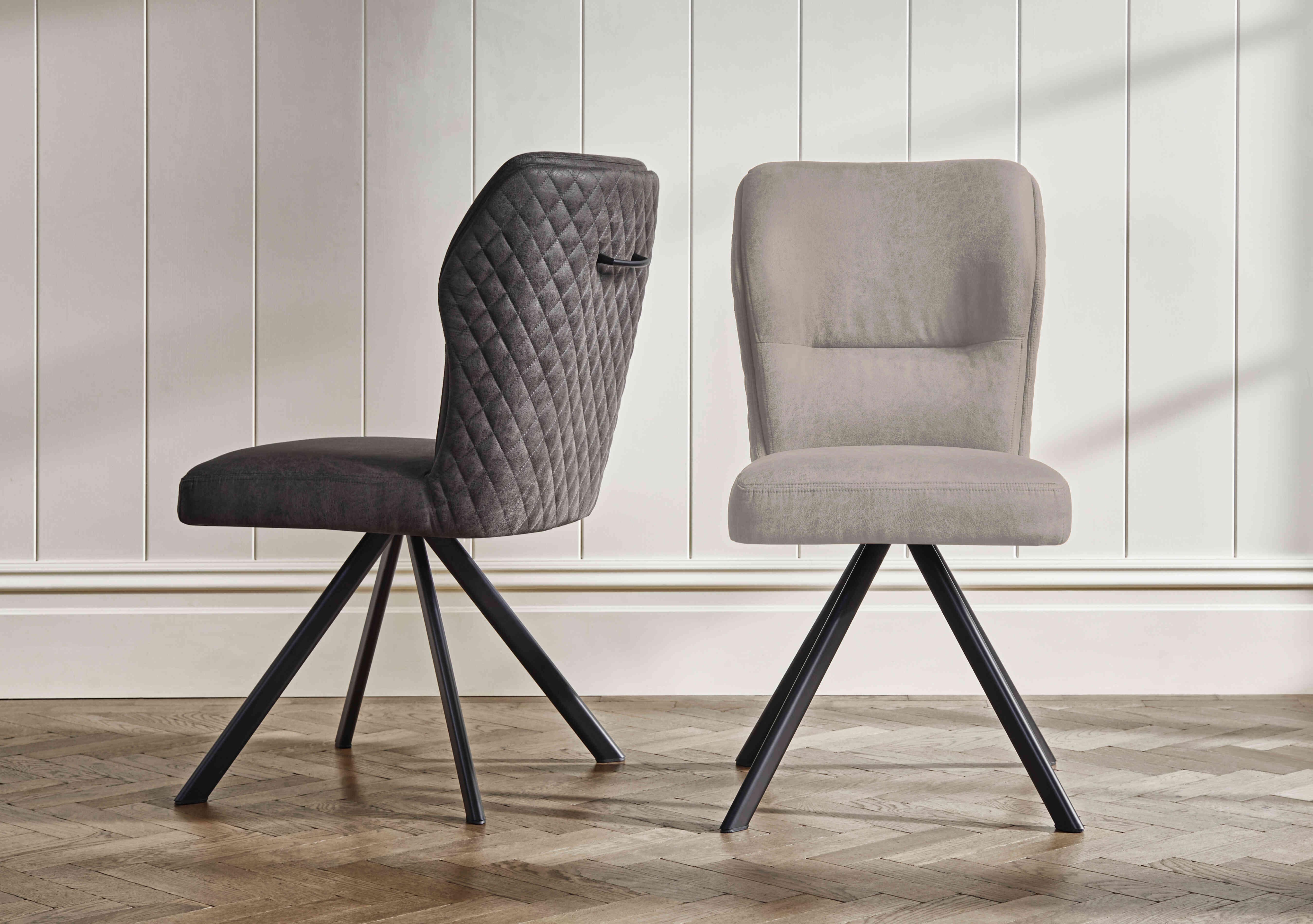 Loki Swivel Dining Chair in  on Furniture Village