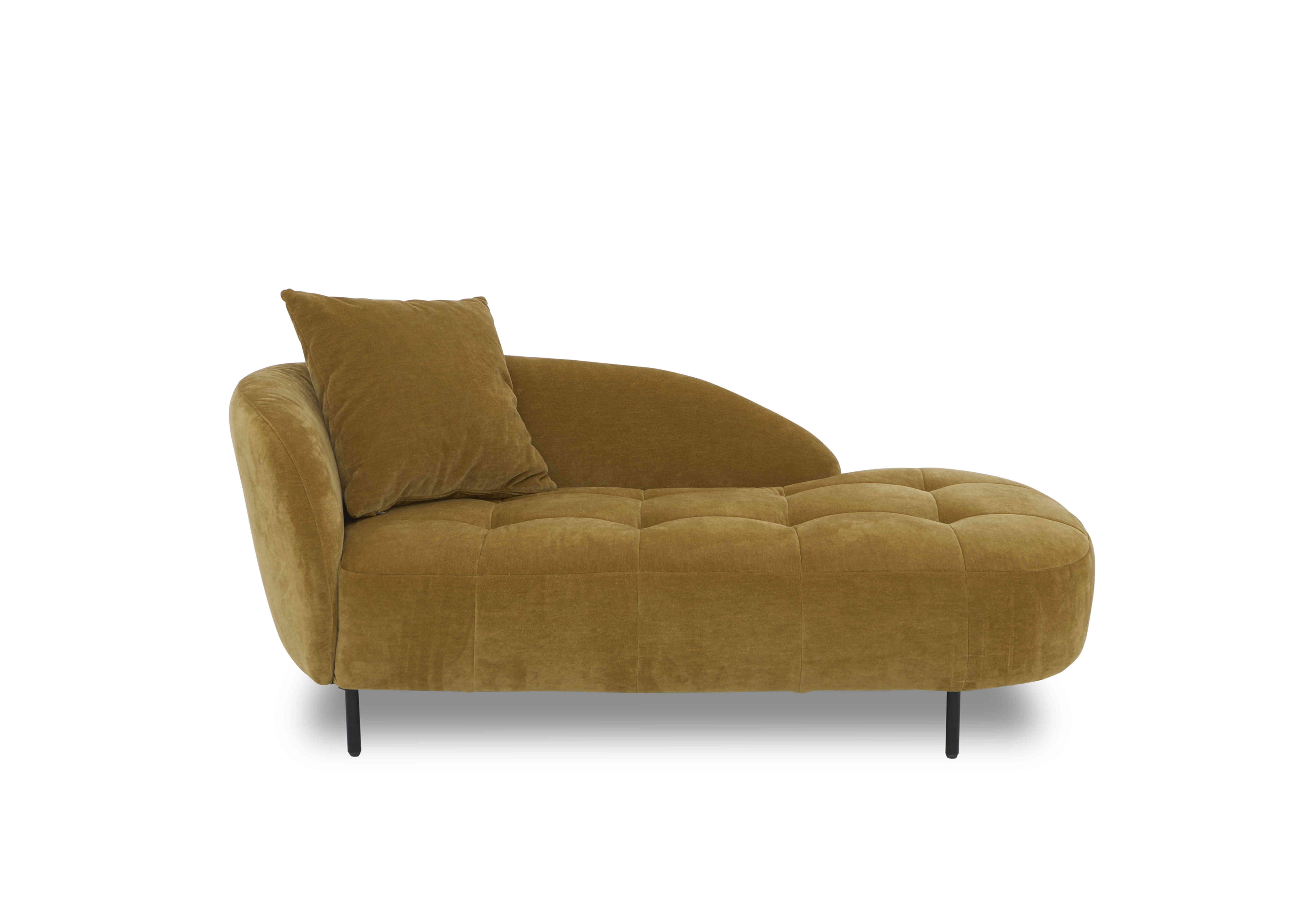 Bridgerton Fabric Chaise Longue in Fab-Can-R273 Fennel Seed on Furniture Village