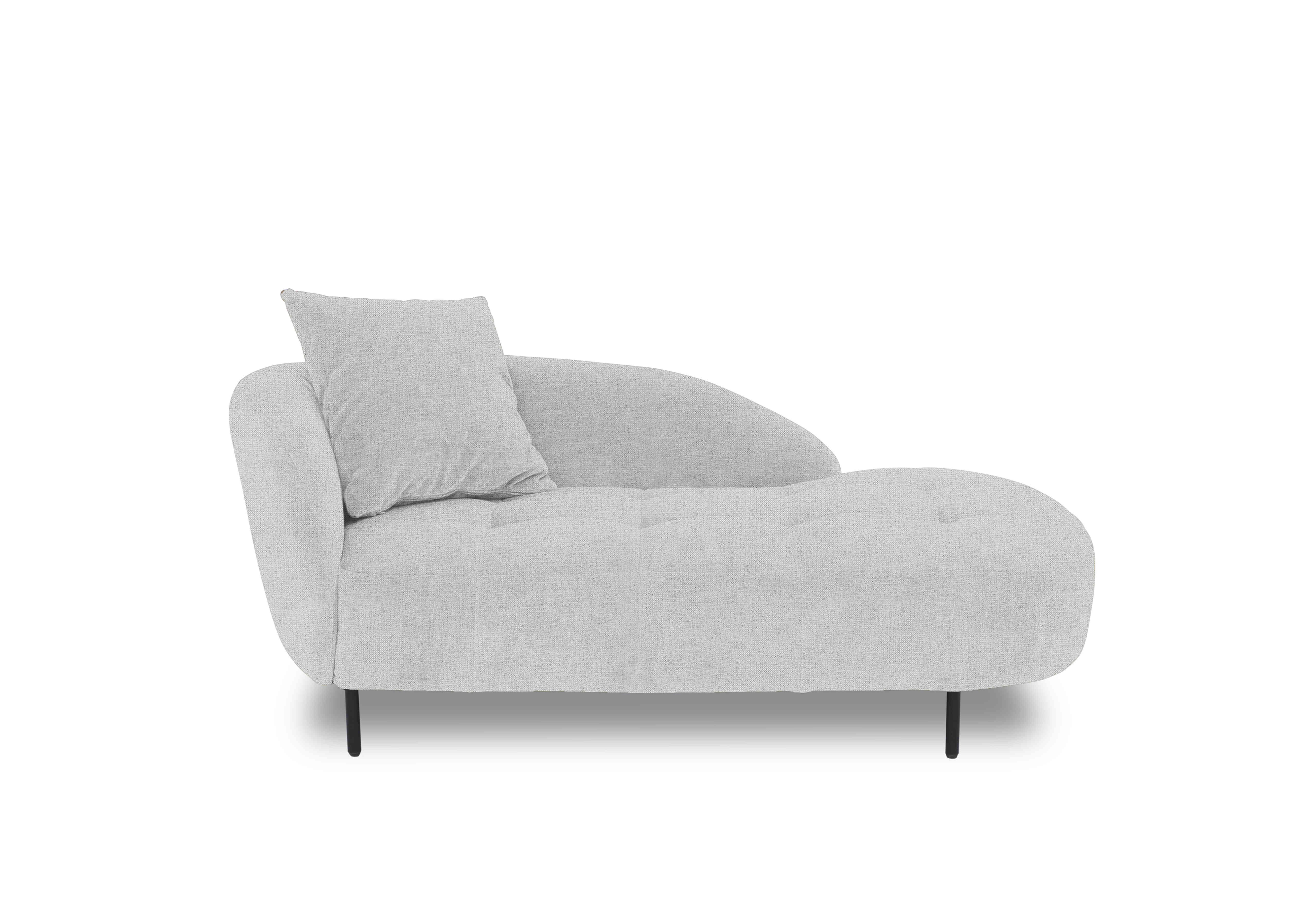 Bridgerton Fabric Chaise Longue in Fab-Mil-R104 Oyster on Furniture Village