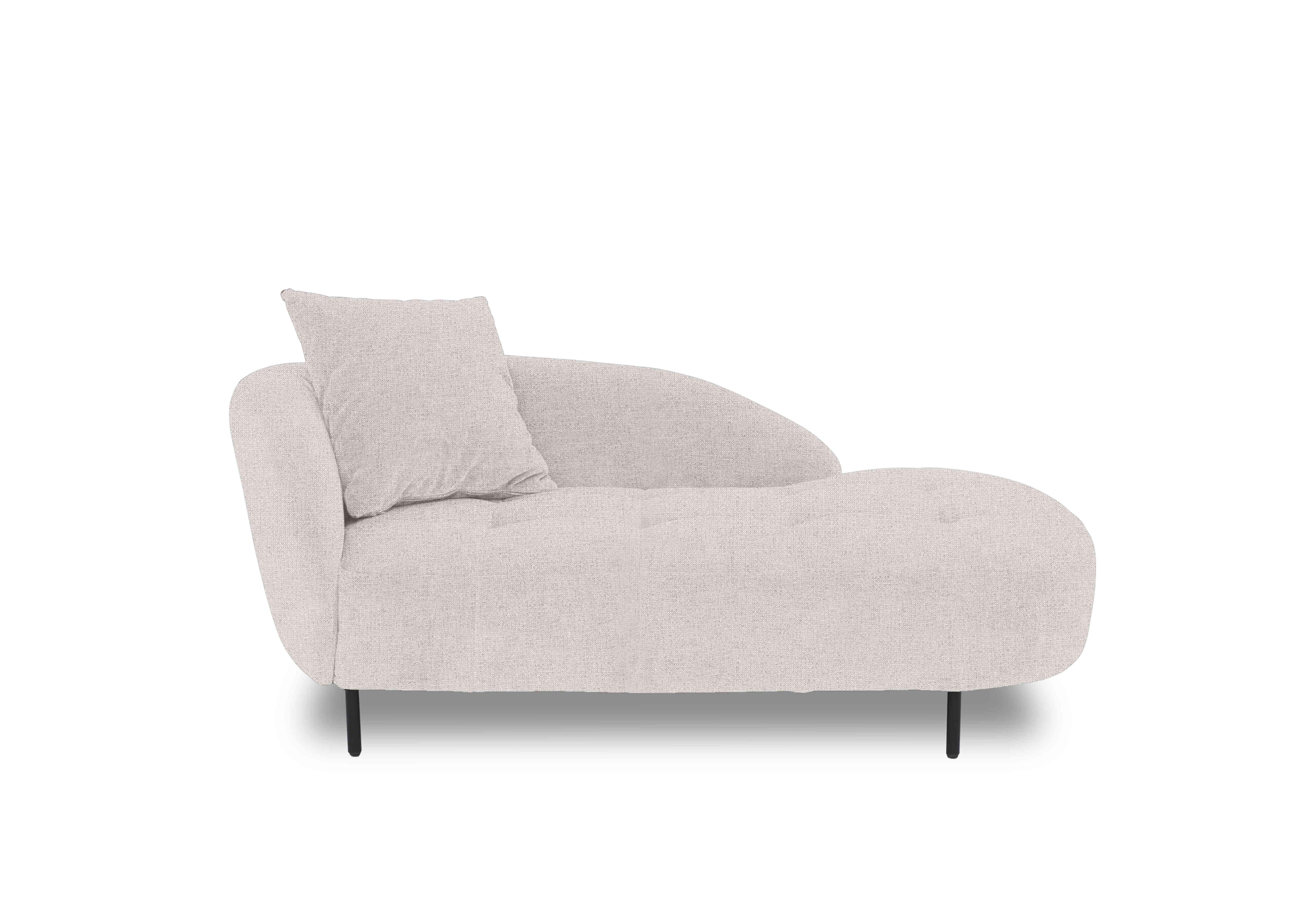 Bridgerton Fabric Chaise Longue in Fab-Mil-R110 Sand on Furniture Village