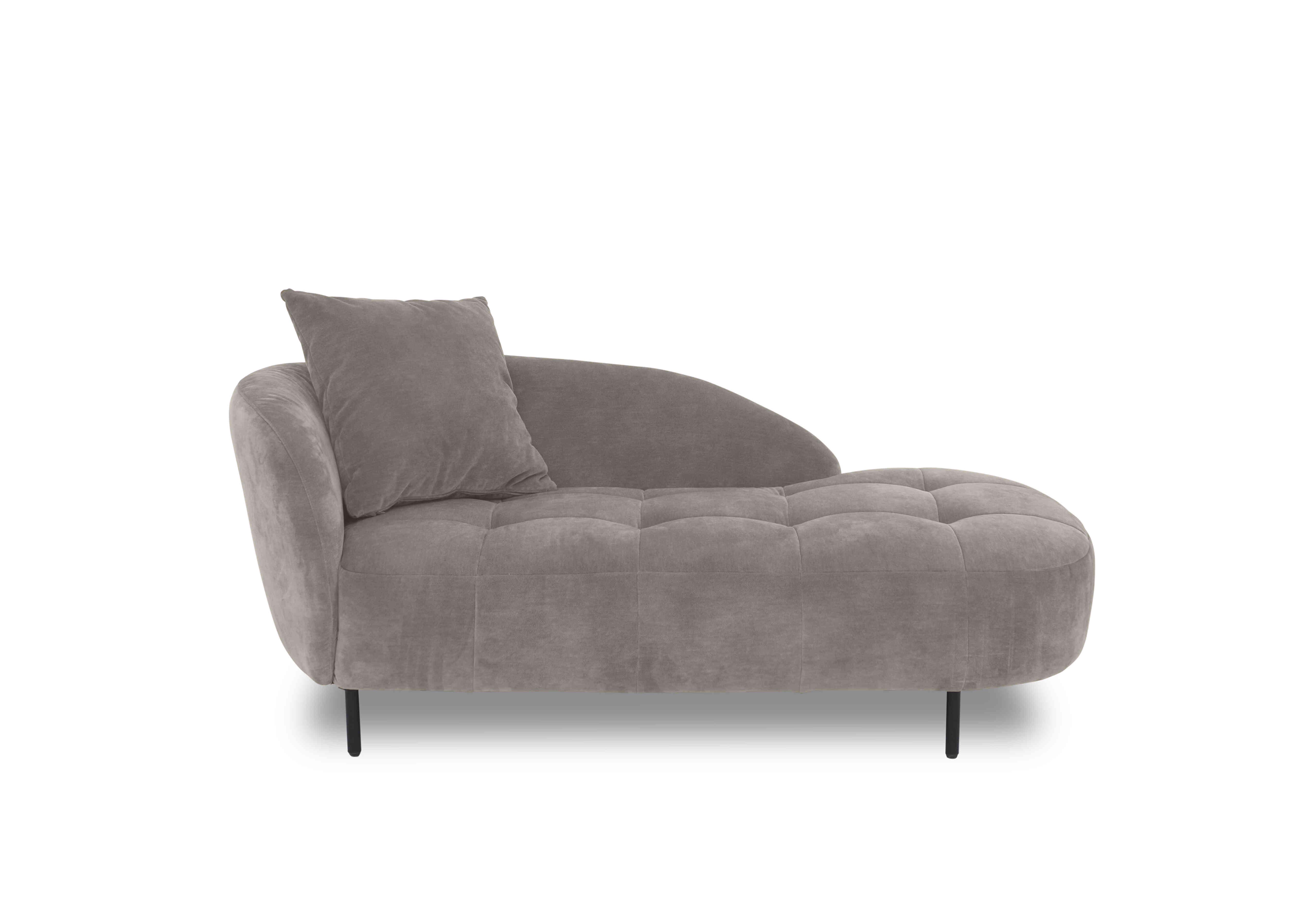 Bridgerton Fabric Chaise Longue in Sfa-Pey-R05 Marble on Furniture Village