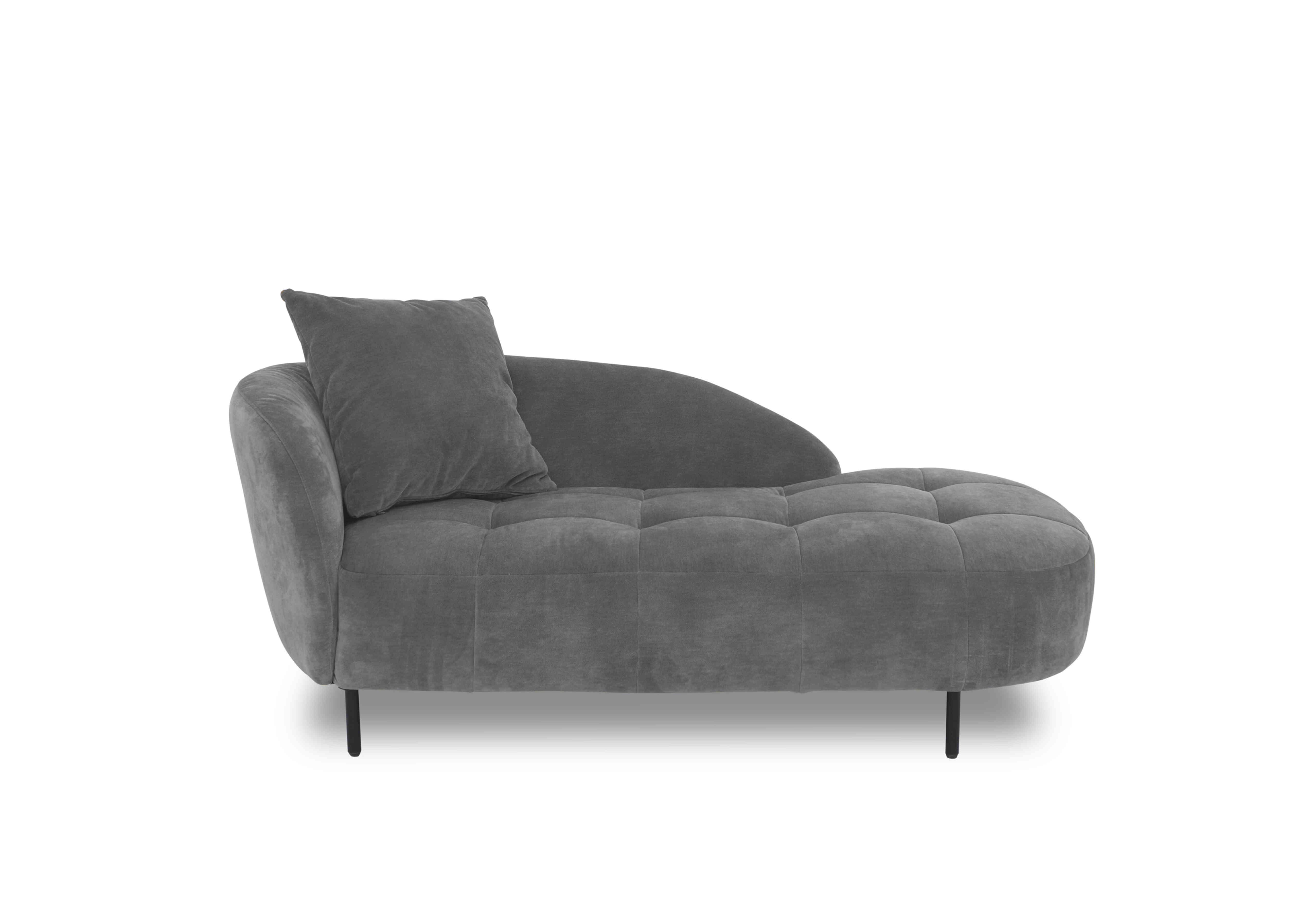 Bridgerton Fabric Chaise Longue in Sfa-Pey-R09 Dove on Furniture Village