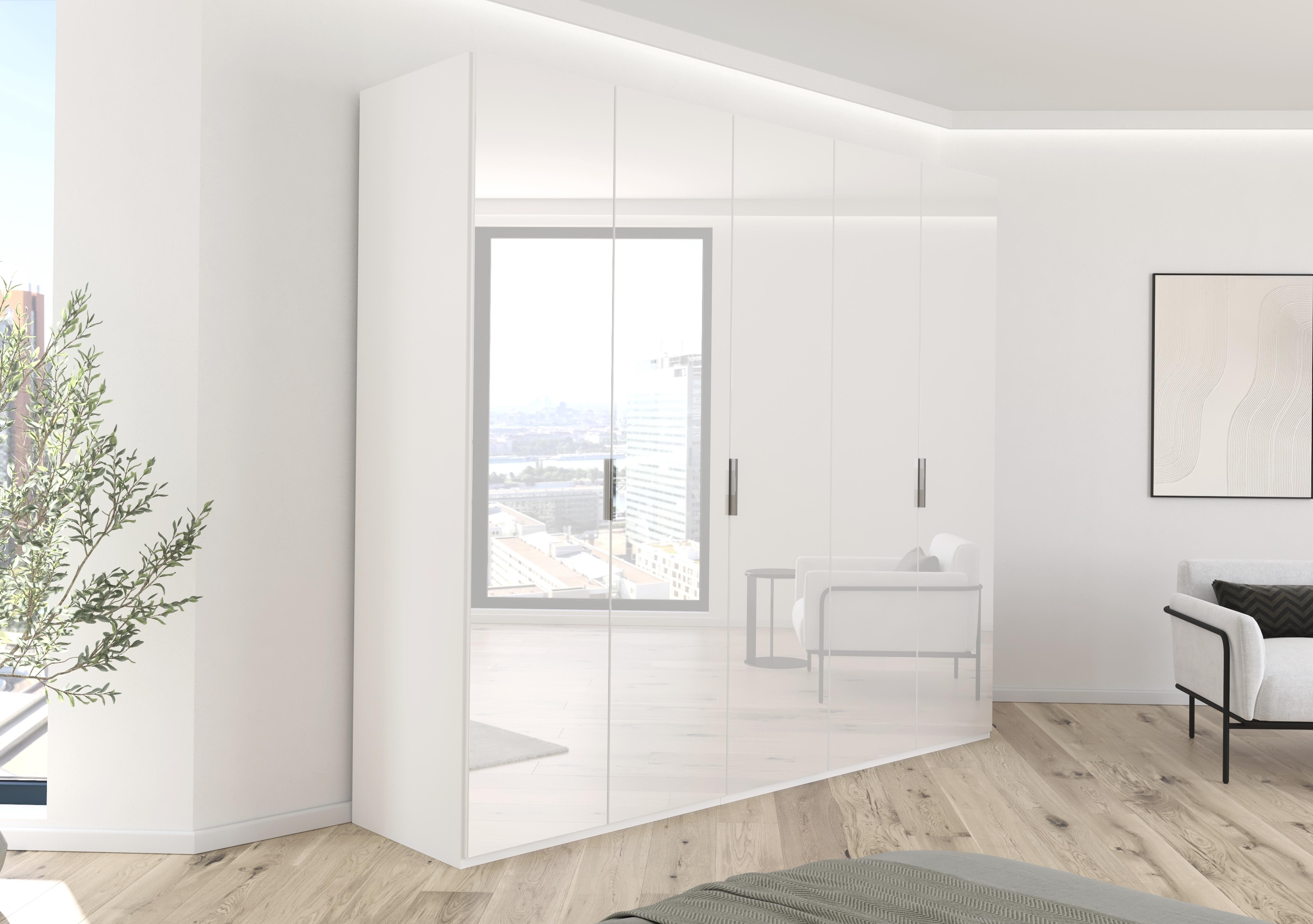 Formes 5 Door Bifold Wardrobe with Glass Doors in  on Furniture Village