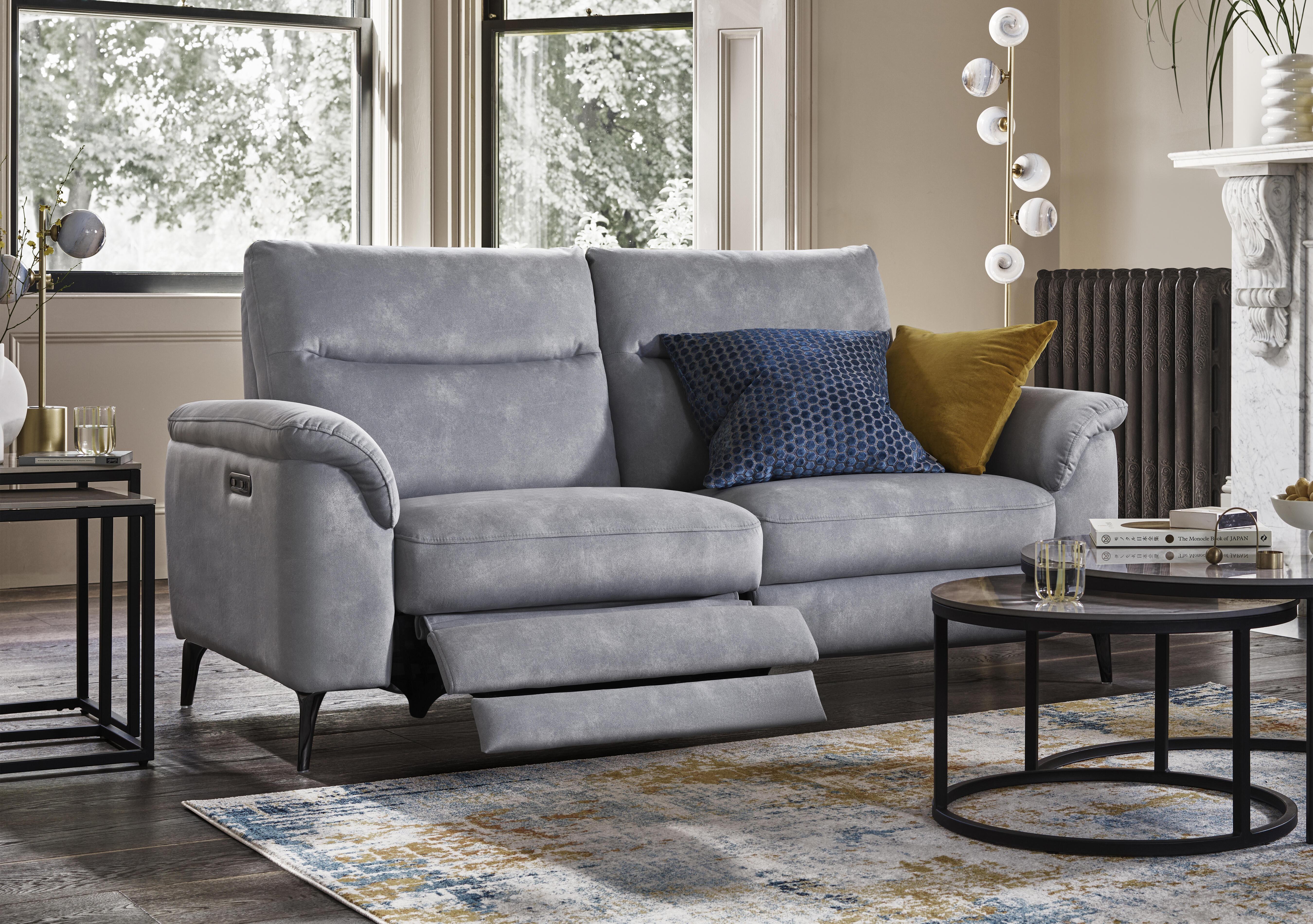 Morgan Fabric 3 Seater Sofa in  on Furniture Village