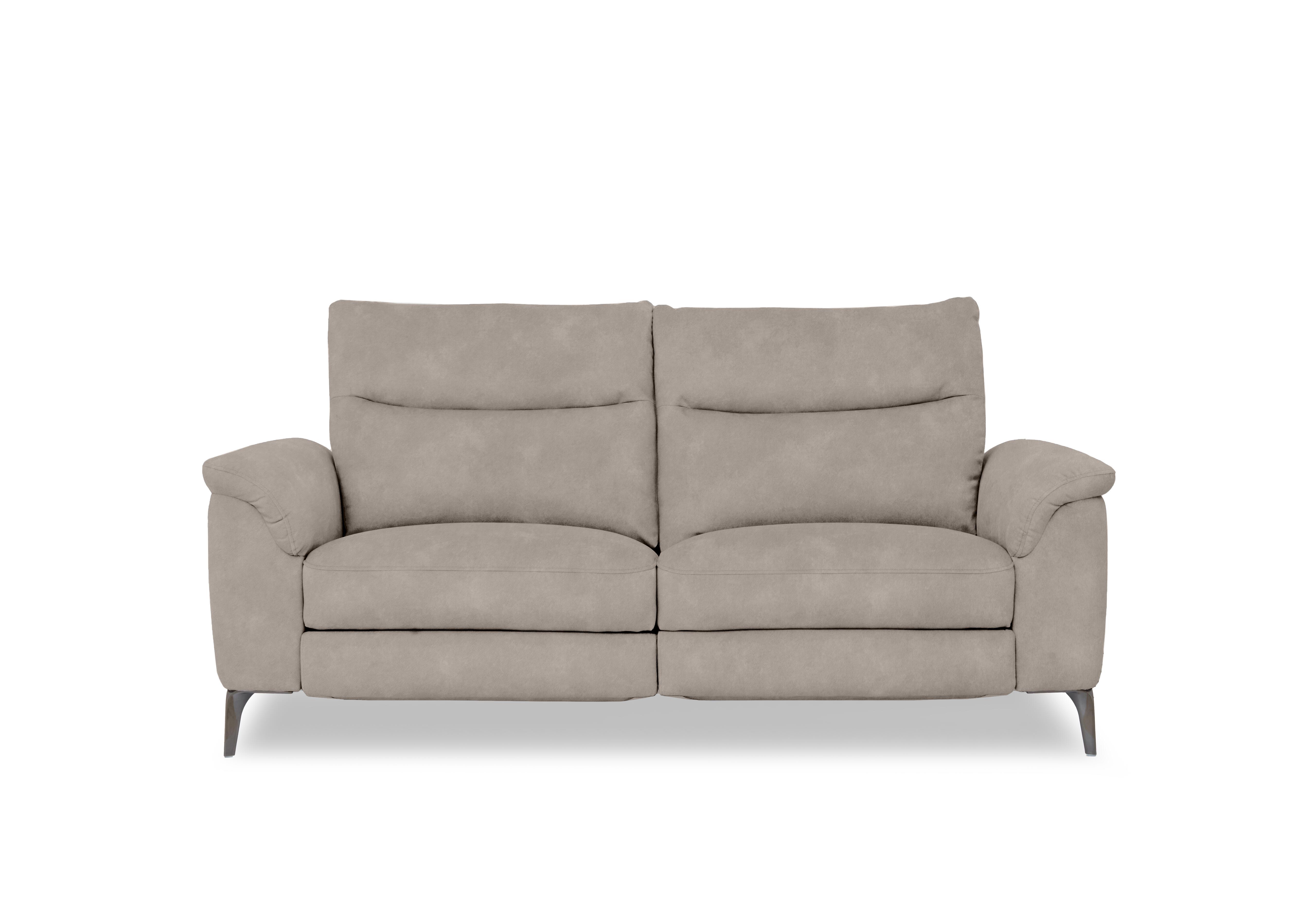 Morgan Fabric 3 Seater Sofa in Dexter Ivory 43501 on Furniture Village