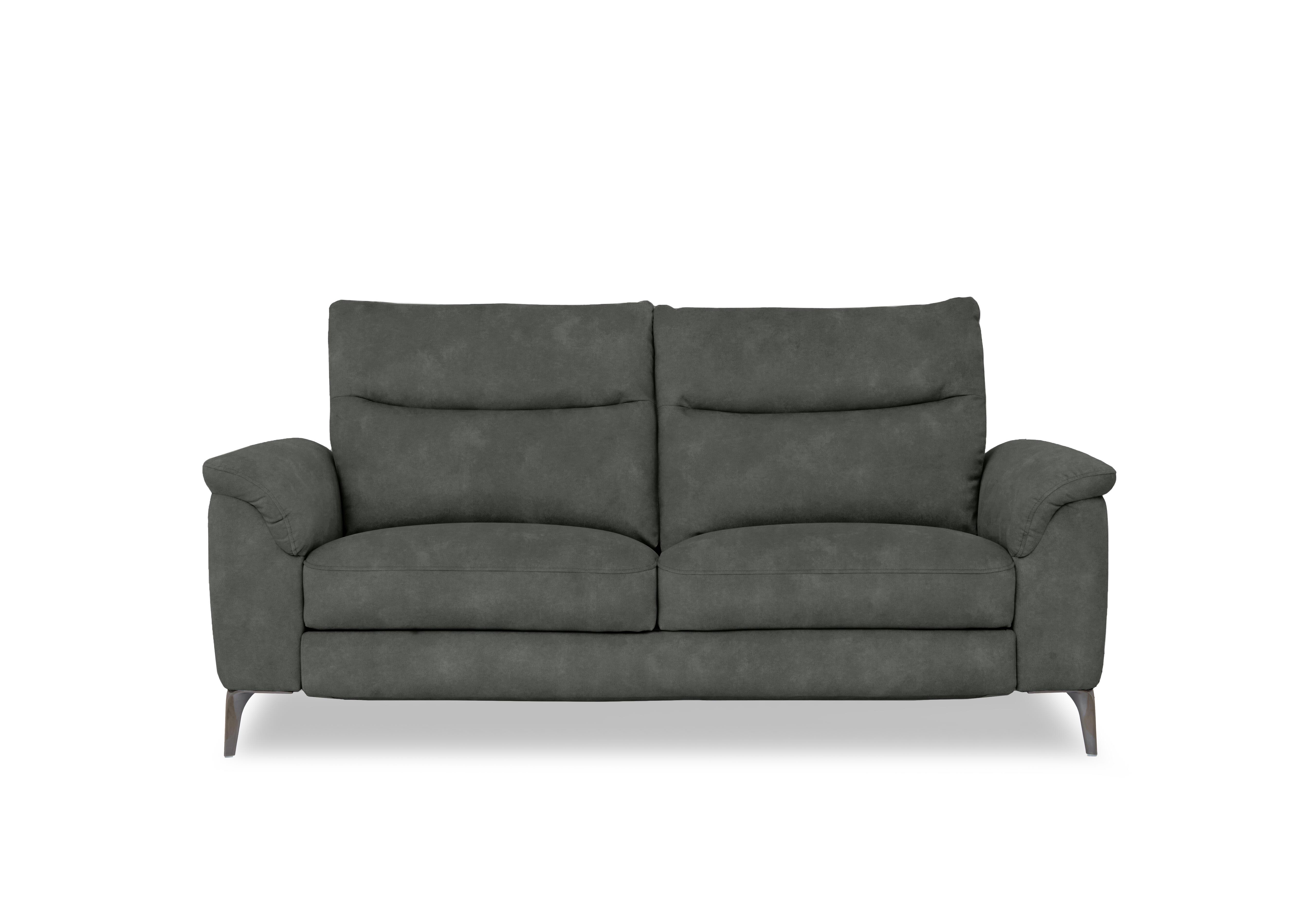 Morgan Fabric 3 Seater Sofa in Dexter Moss 43515 on Furniture Village