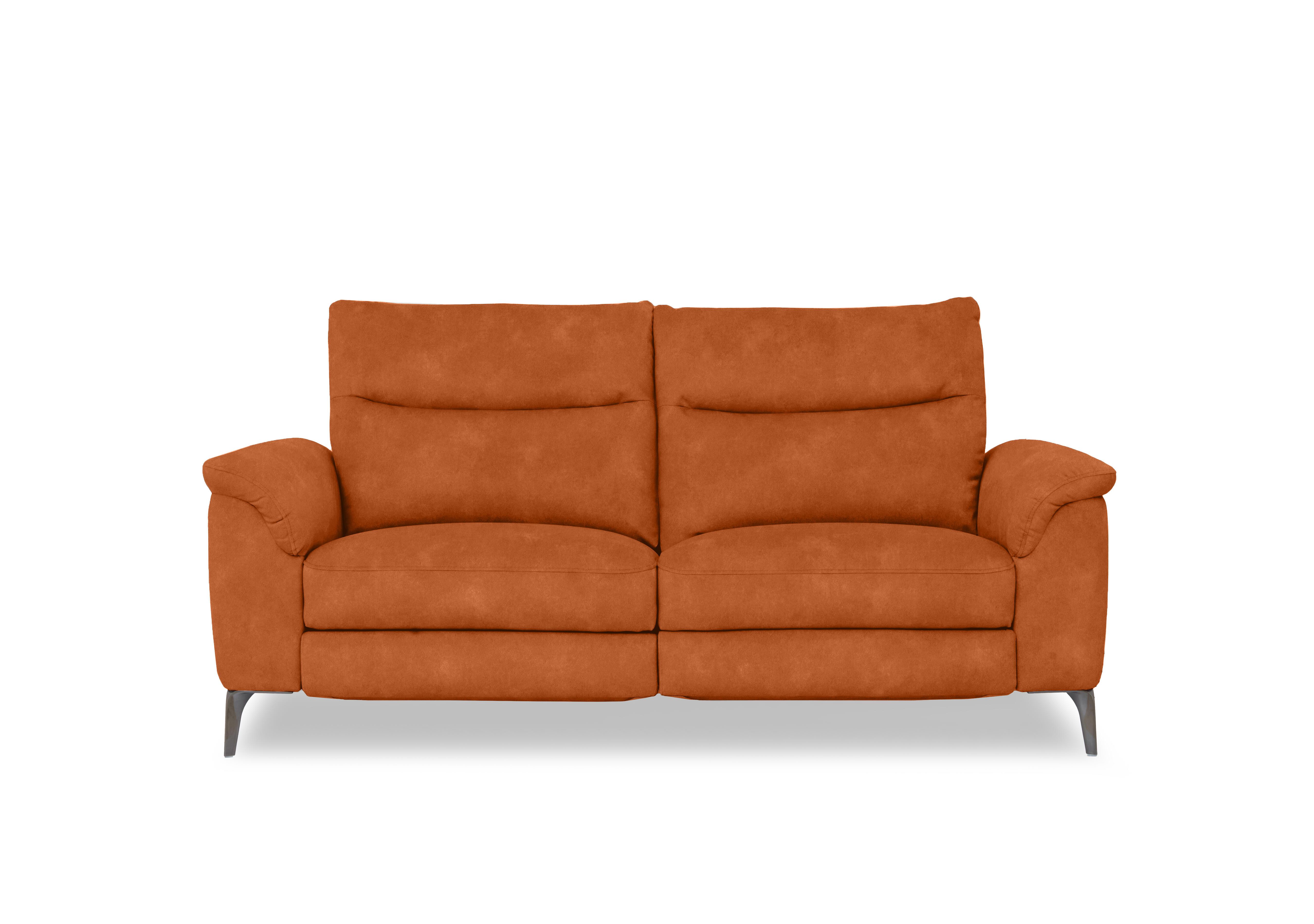 Morgan Fabric 3 Seater Sofa in Dexter Pumpkin 43509 on Furniture Village