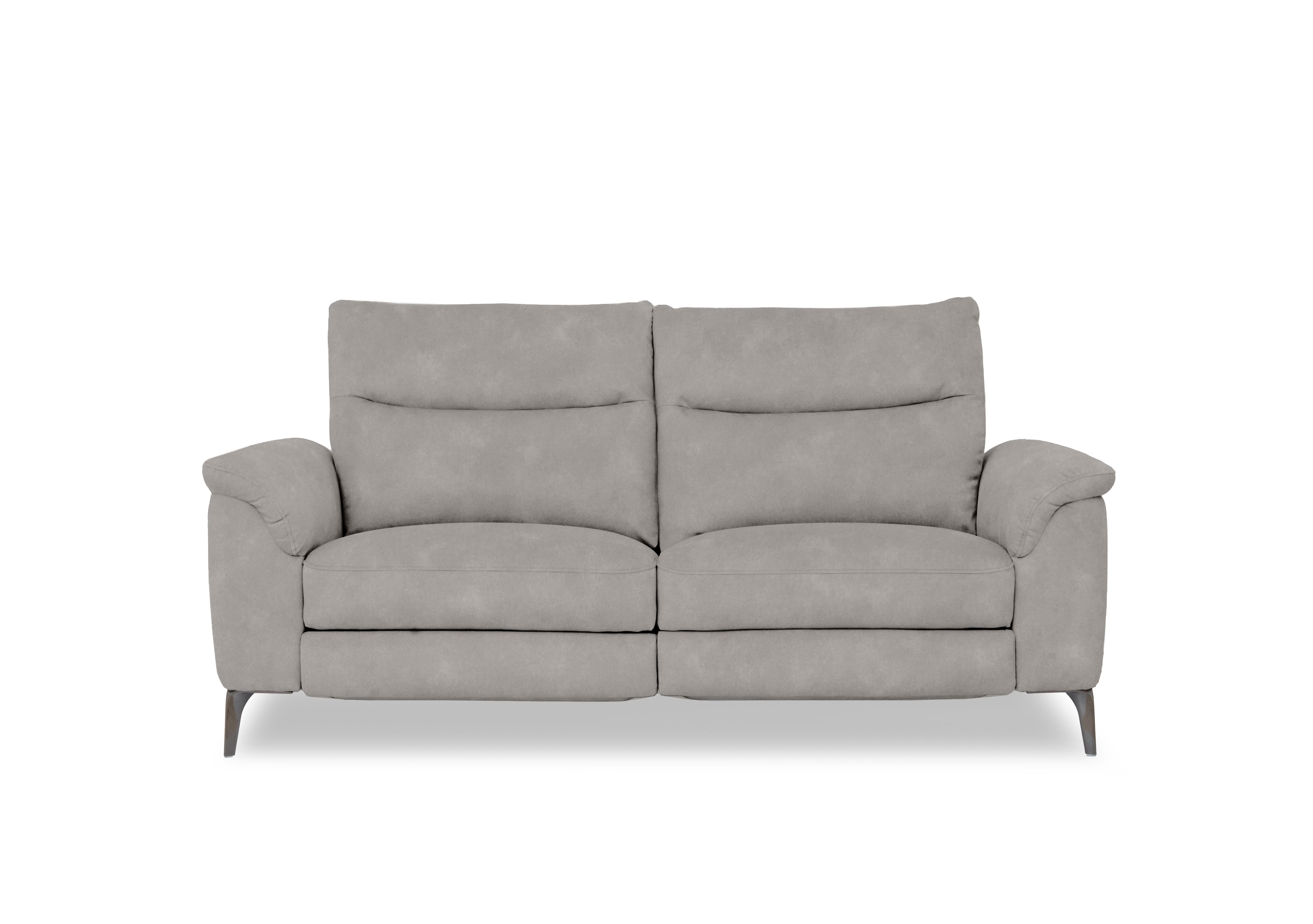 Morgan Fabric 3 Seater Sofa in Dexter Stone 43502 on Furniture Village