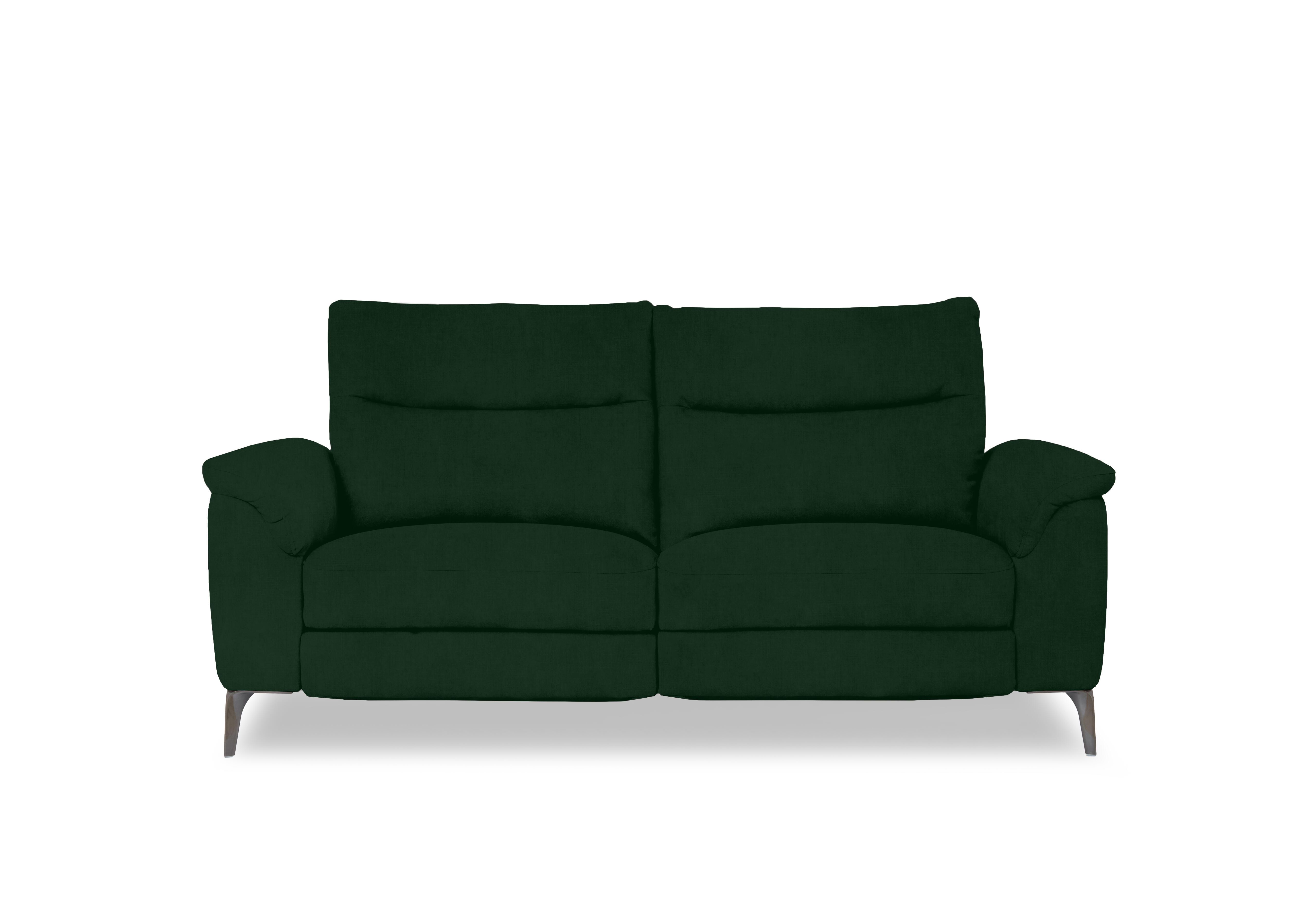 Morgan Fabric 3 Seater Sofa in Opulence Bottle Green 51011 on Furniture Village