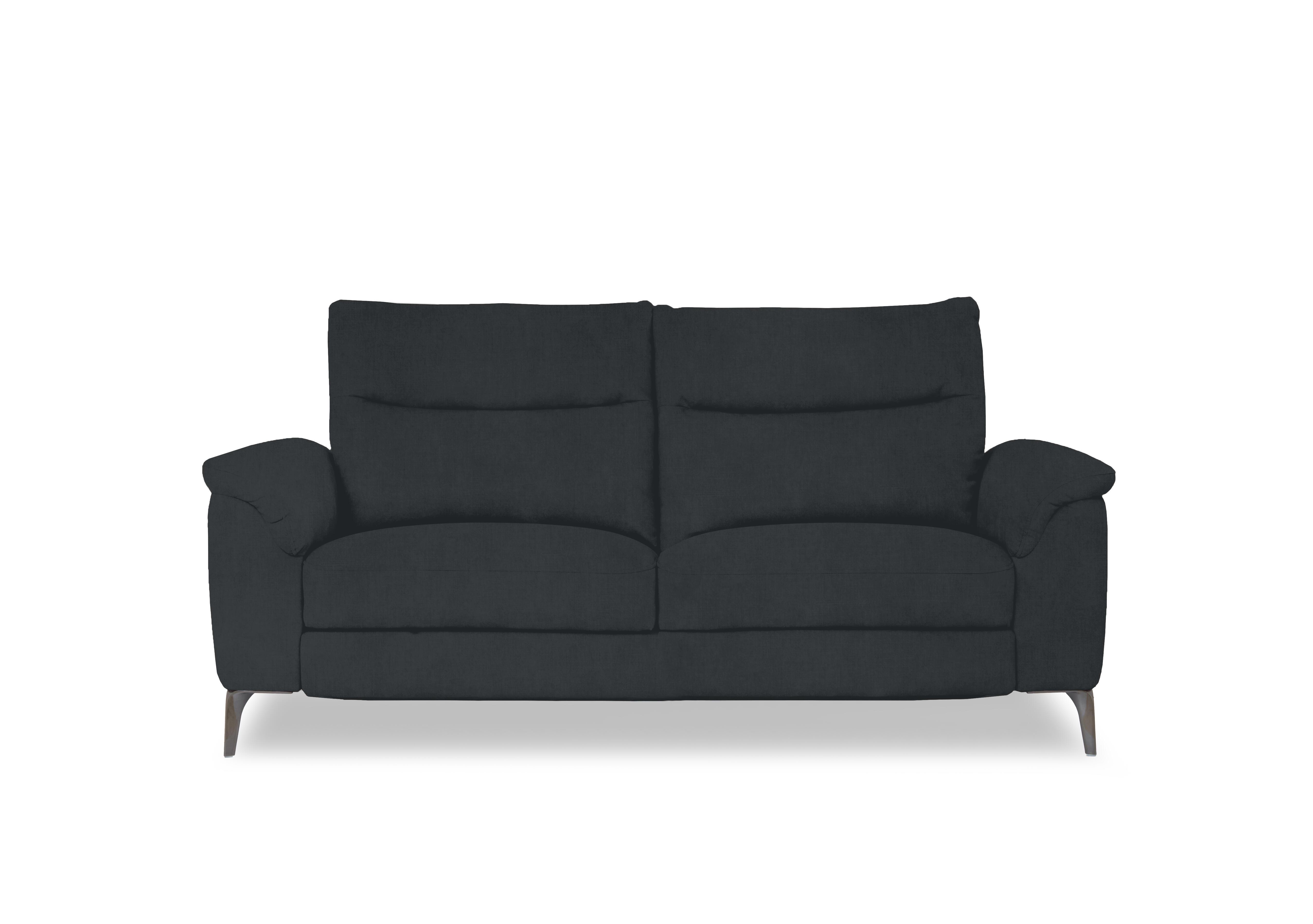 Morgan Fabric 3 Seater Sofa in Opulence Charcoal 51002 on Furniture Village