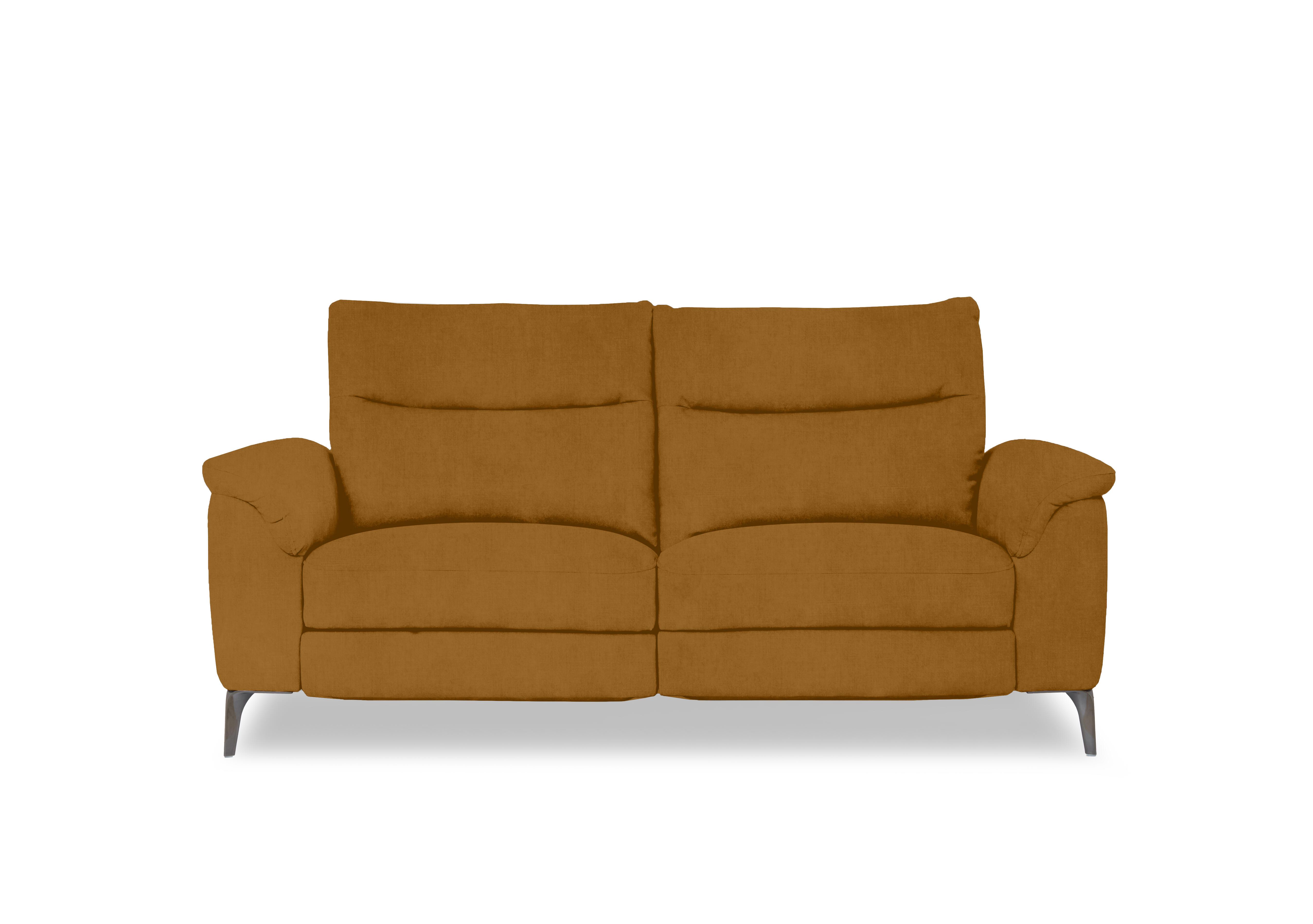 Morgan Fabric 3 Seater Sofa in Opulence Saffron 51009 on Furniture Village