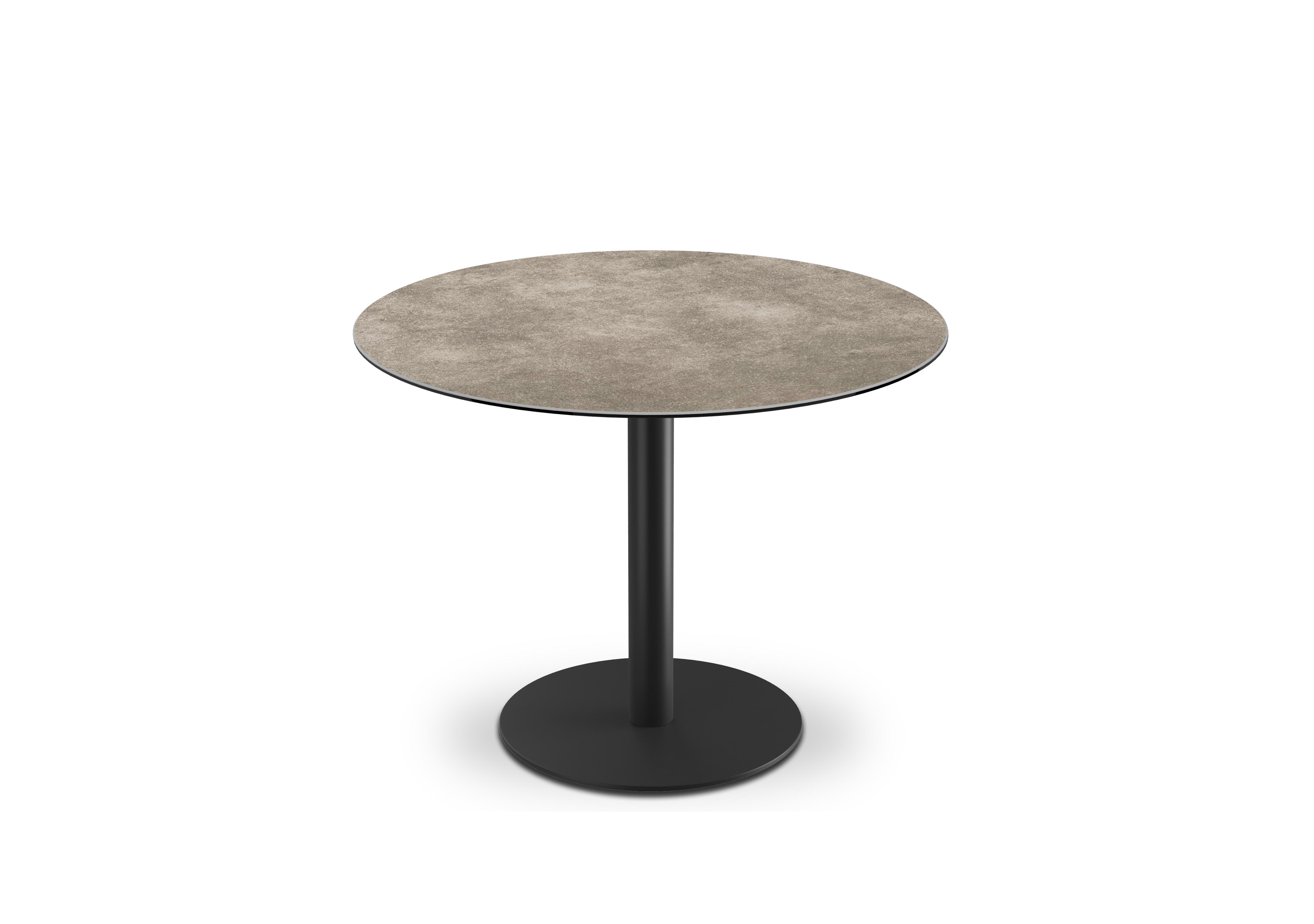 Pique Round Dining Table in Argile on Furniture Village