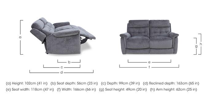 Springer Fabric 2 Seater Sofa in  on Furniture Village