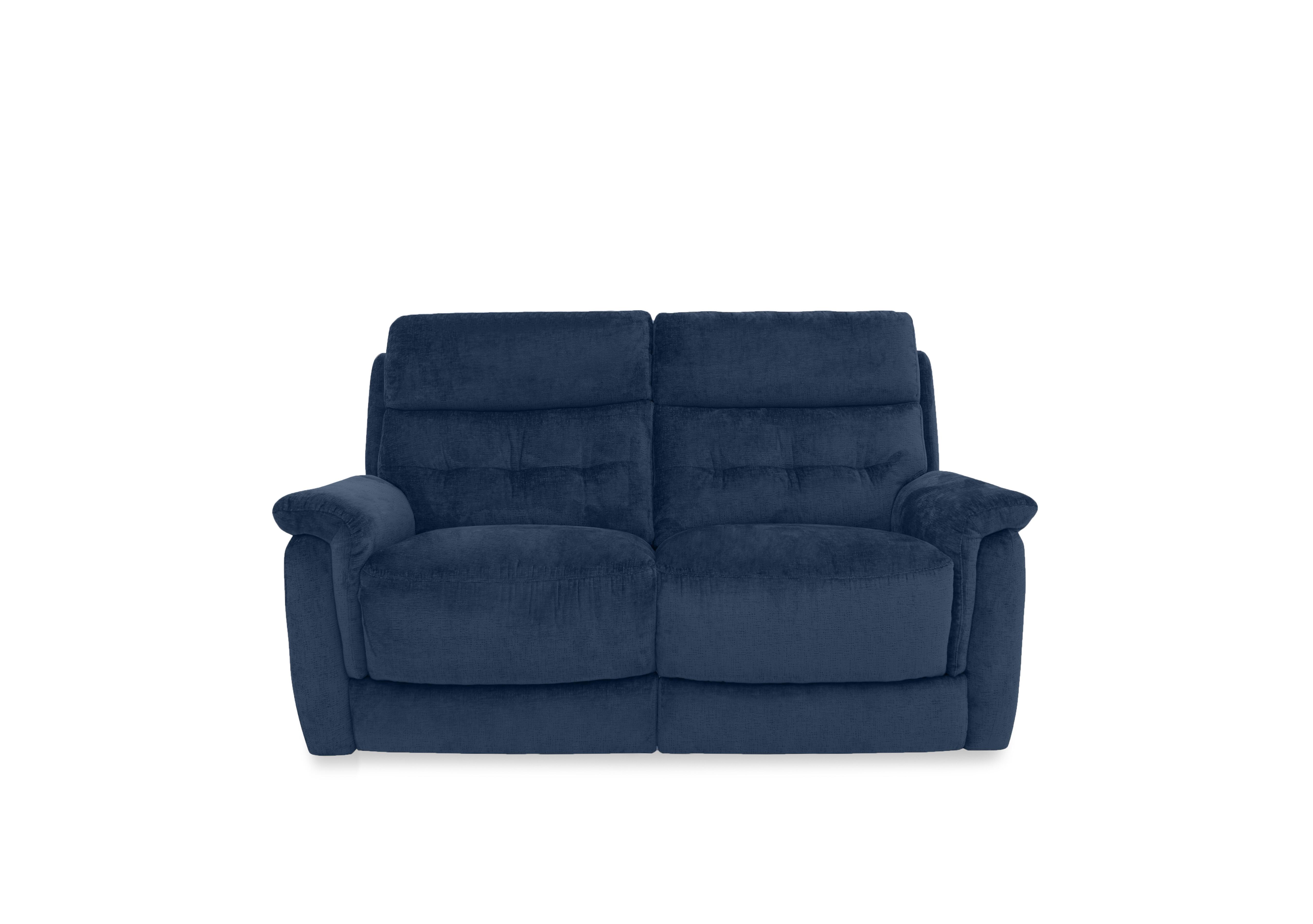Springer Fabric 2 Seater Sofa in Fab-Can-R330 Steel Blue on Furniture Village