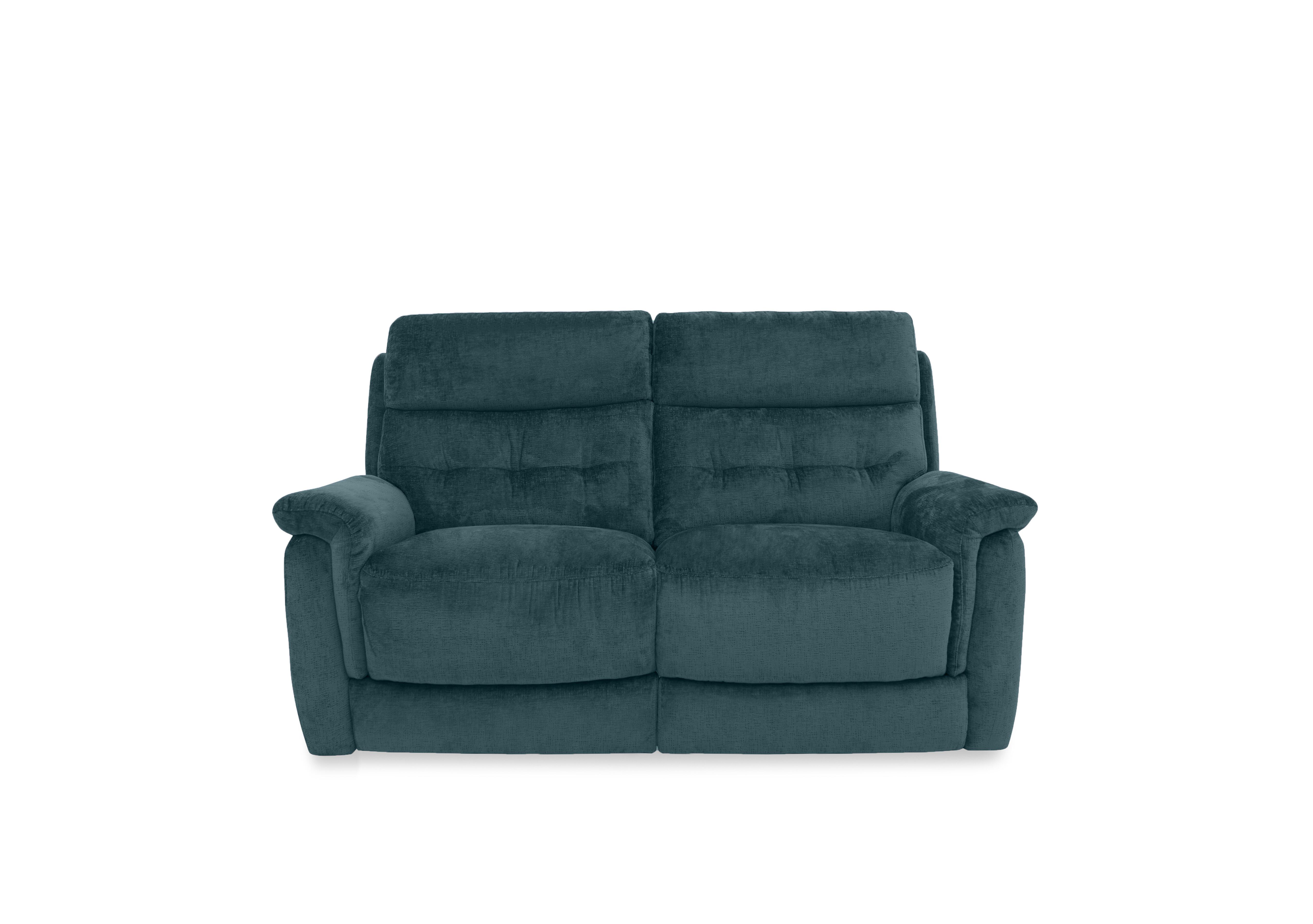 Springer Fabric 2 Seater Sofa in Fab-Can-R340 Peacock on Furniture Village