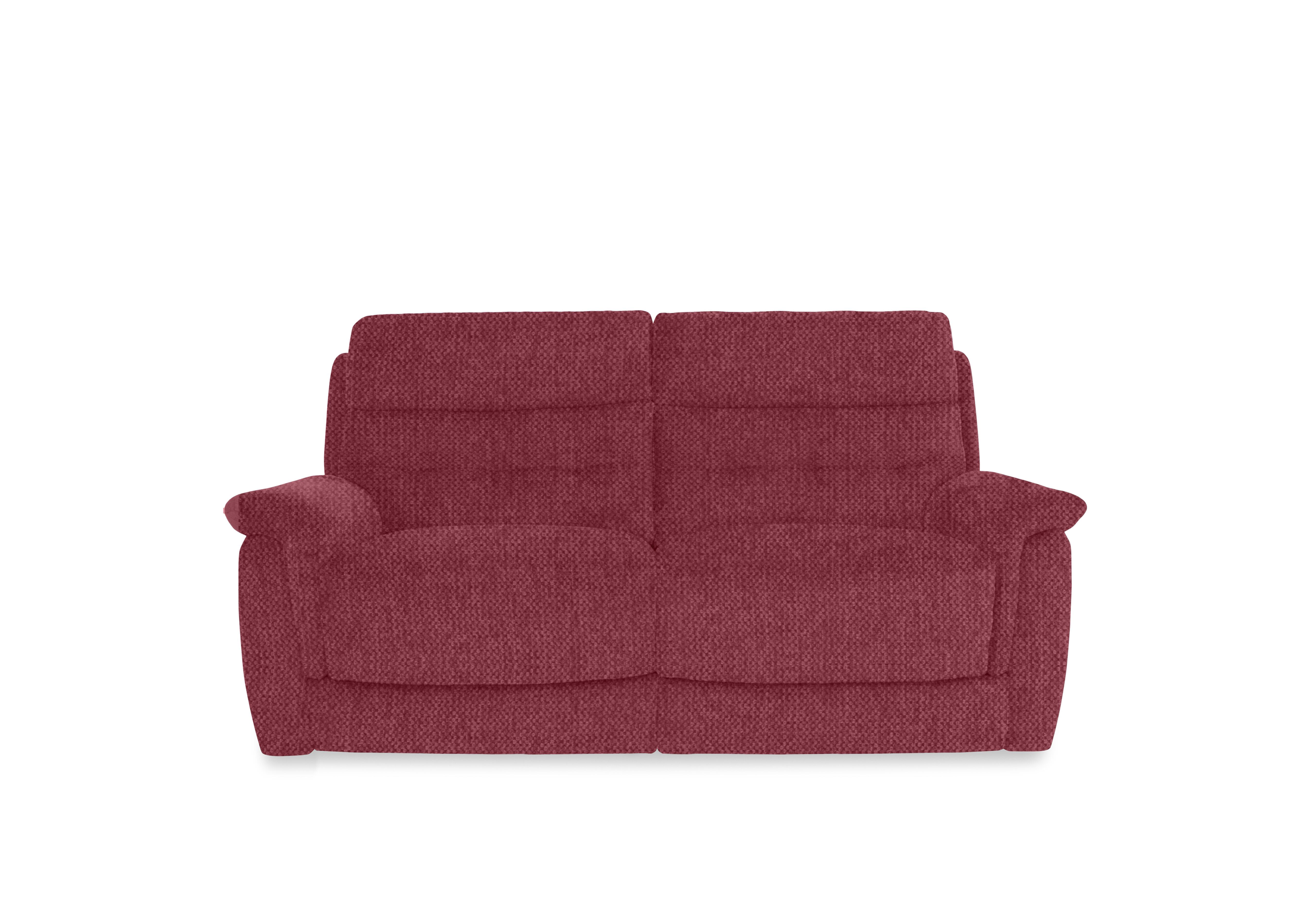 Springer Fabric 3 Seater Sofa in Fab-Blt-R29 Red on Furniture Village